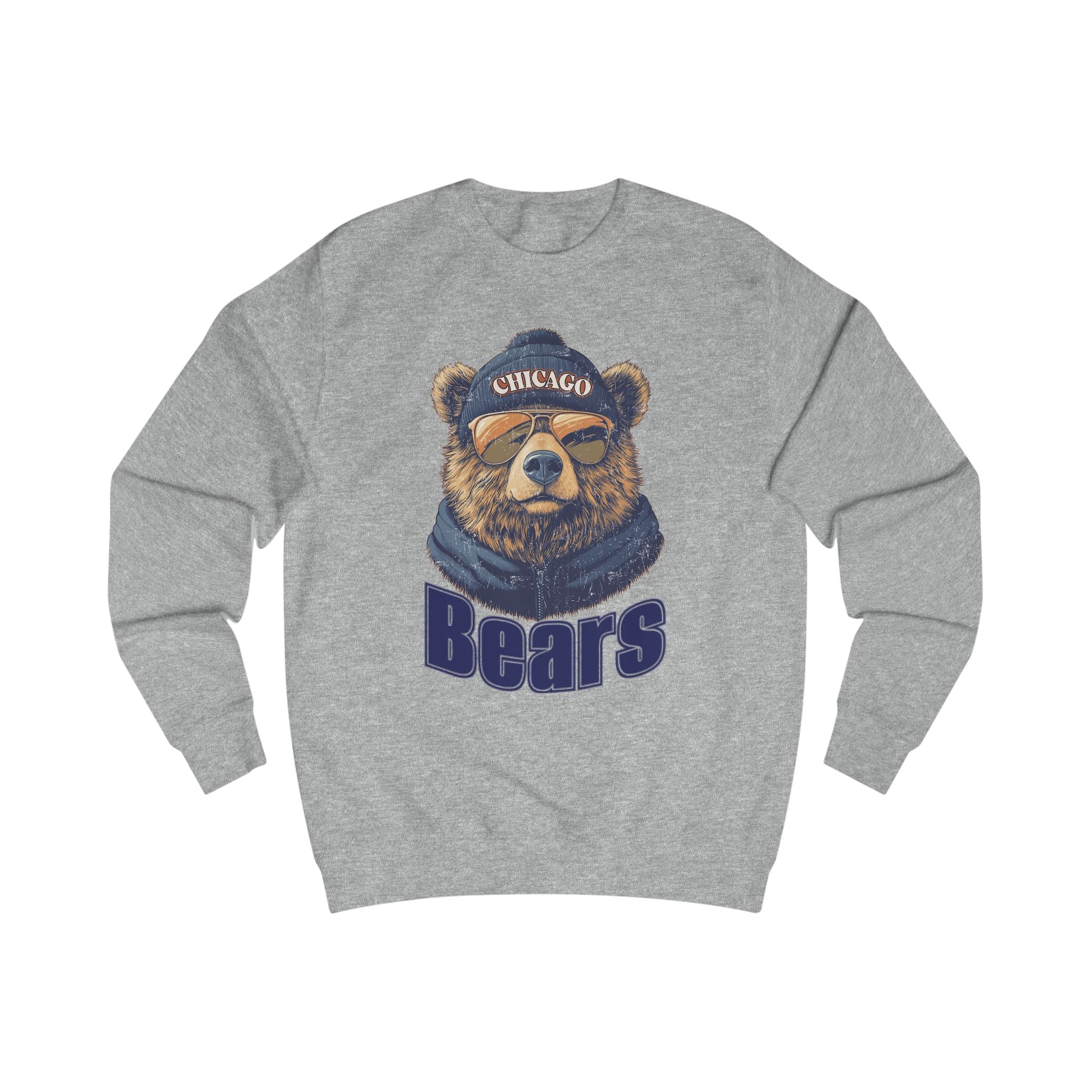 Chicago Bears Football Mascot Unisex Sweatshirt - Cozy Team Apparel for Game Day