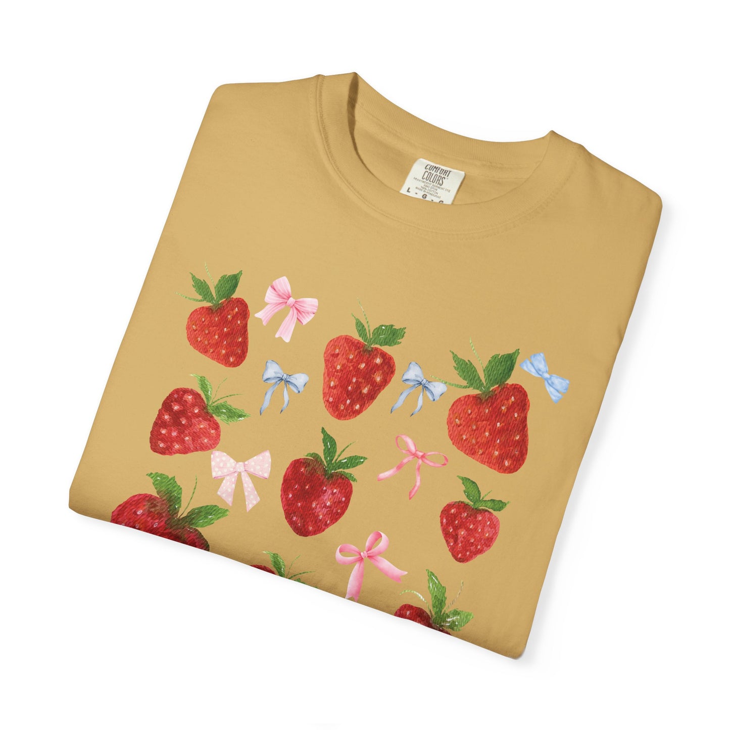 Strawberry Fields Unisex T-Shirt, Cute Summer Tee, Gift for Her, Eco-Friendly Apparel, Casual Wear, Berry Themed Fashion