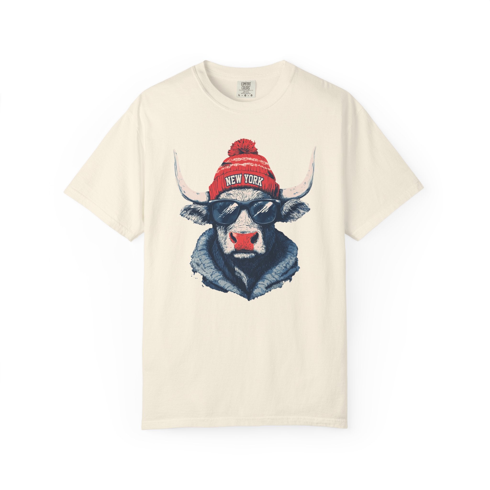 Football Spirit Animal Mascot Graphic T-shirt, Unisex Tee with New York Football team, Trendy Casual Wear, Gift for Him/Her