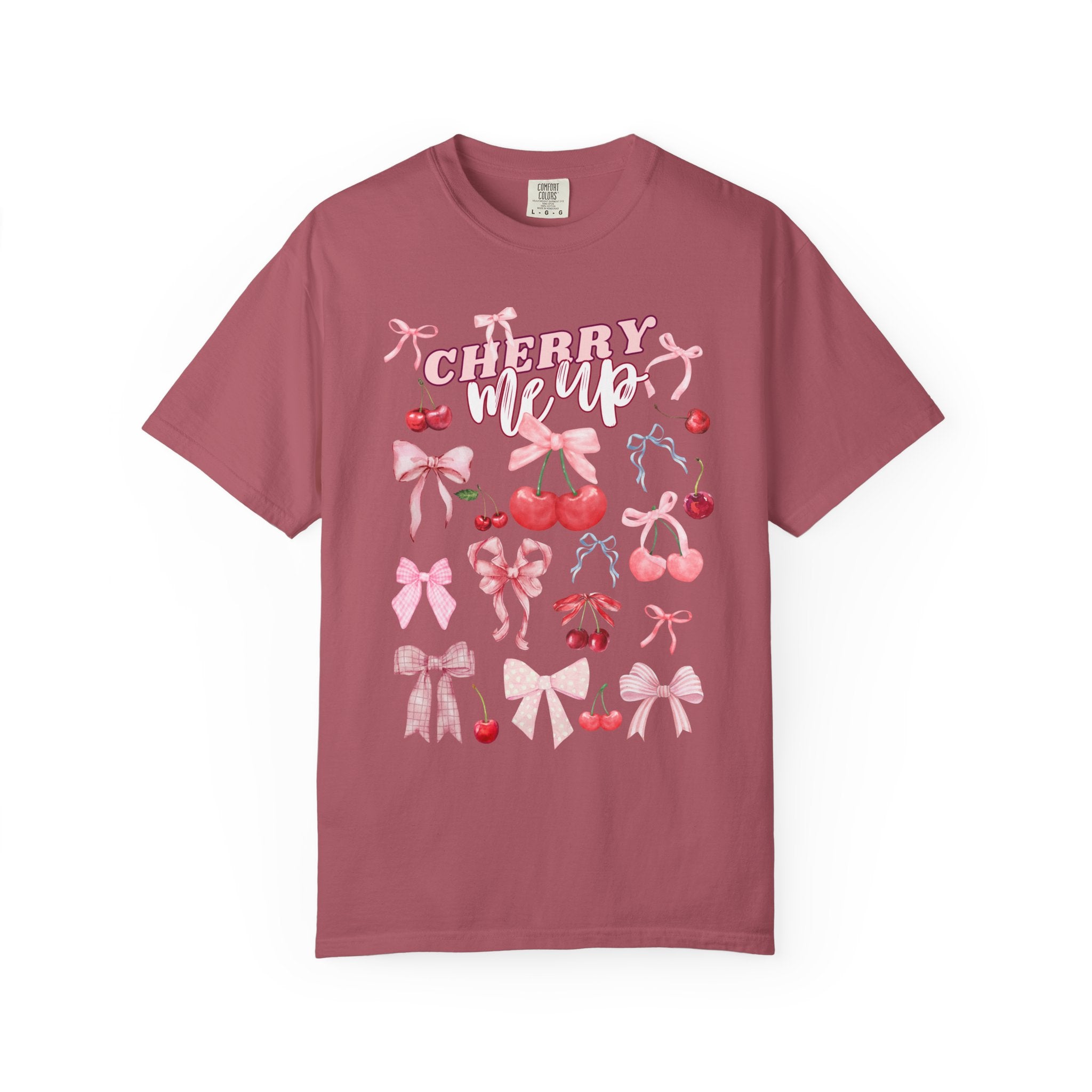 Cherry Themed Unisex T-Shirt, Cute Gift for Cherry Lovers, Summer Fashion Tee, Cute Casual Wear, Trendy Fruit Shirt