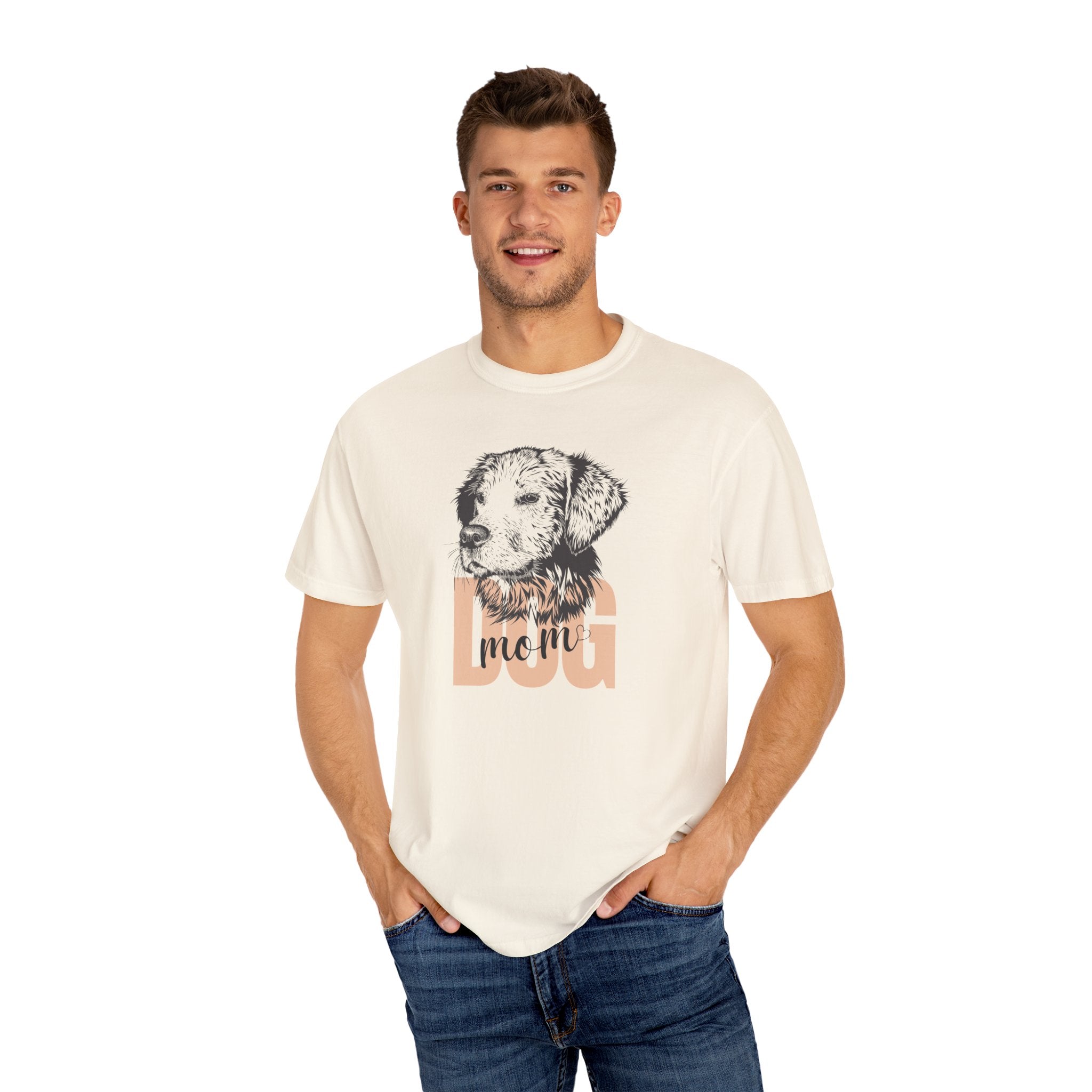 Retriever Dog Mom 100 % cotton tee