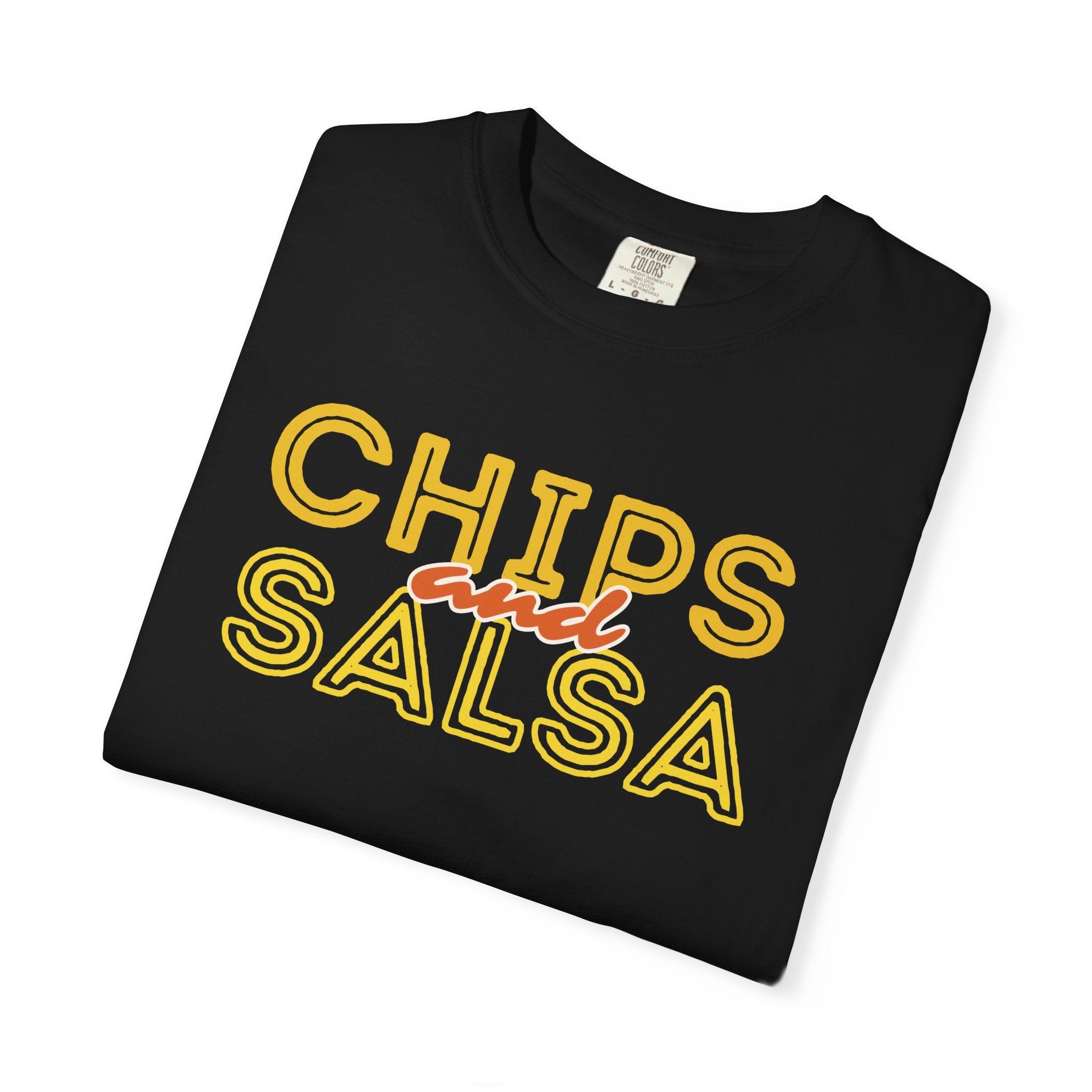 Chips and Salsa Unisex T-shirt, Casual Summer Tee, Foodie Gift, Gift for Friends, Cute Graphic Top, Comfortable Everyday Wear