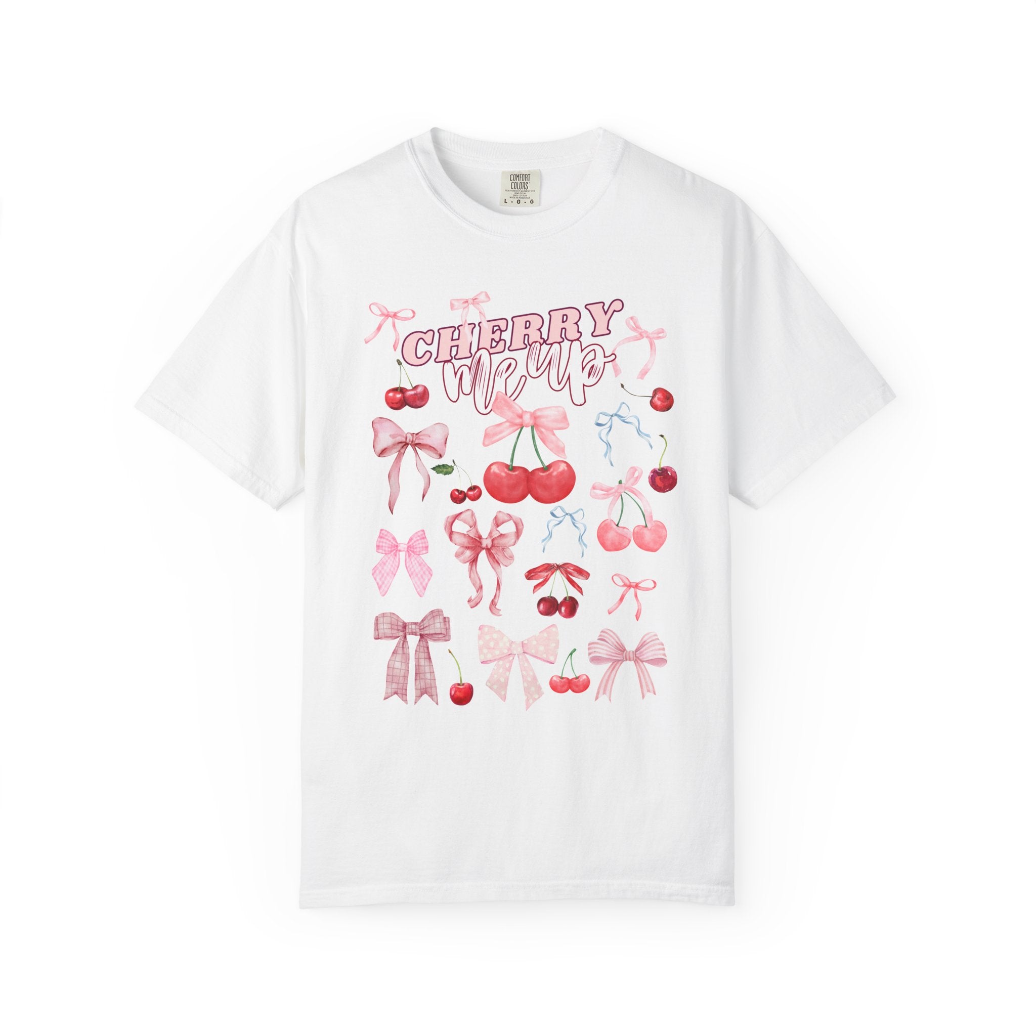 Cherry Themed Unisex T-Shirt, Cute Gift for Cherry Lovers, Summer Fashion Tee, Cute Casual Wear, Trendy Fruit Shirt