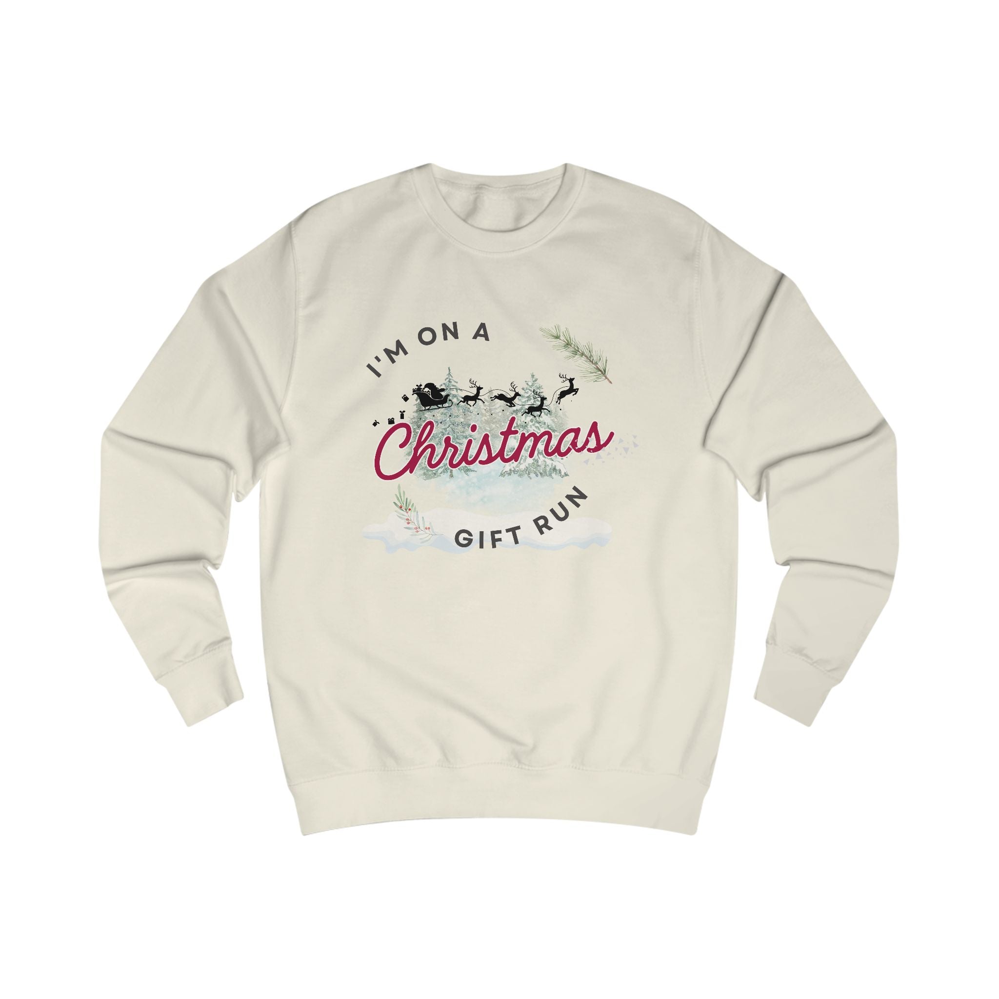 Christmas Gift Run Sweatshirt - Unisex Pullover