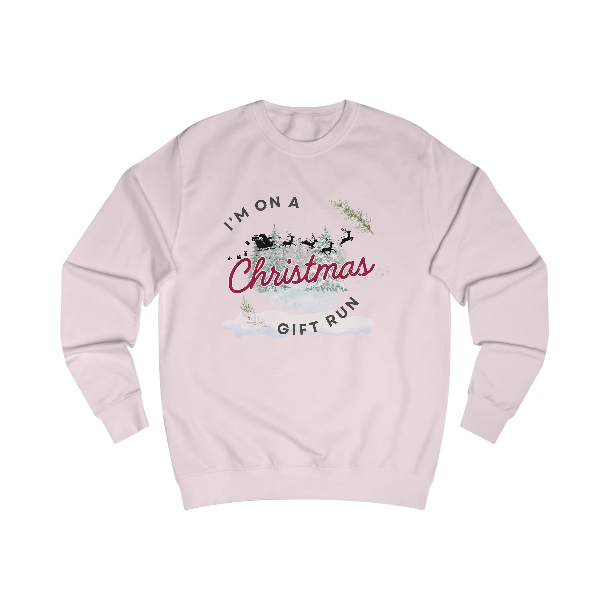 Christmas Gift Run Sweatshirt - Unisex Pullover