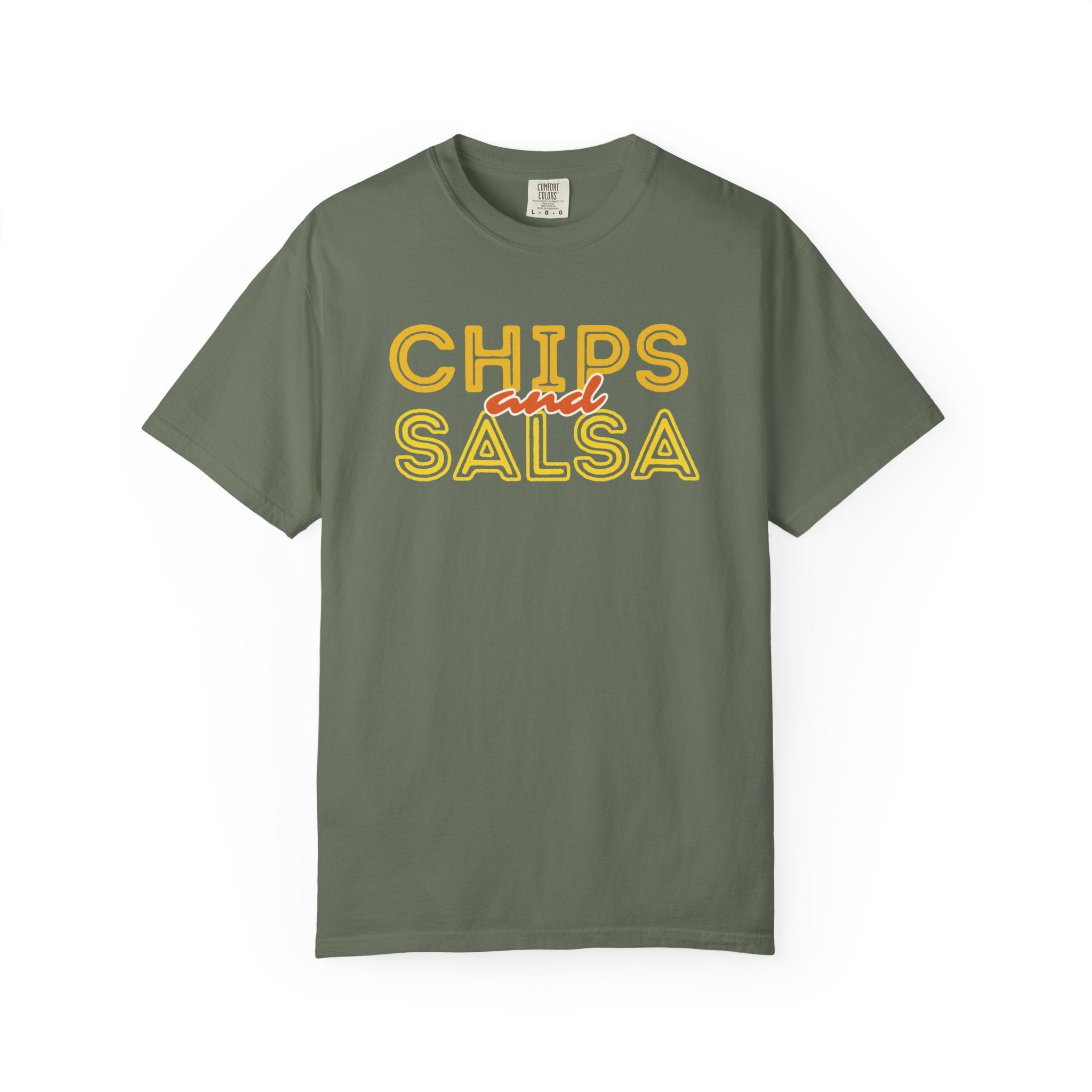 Chips and Salsa Unisex T-shirt, Casual Summer Tee, Foodie Gift, Gift for Friends, Cute Graphic Top, Comfortable Everyday Wear