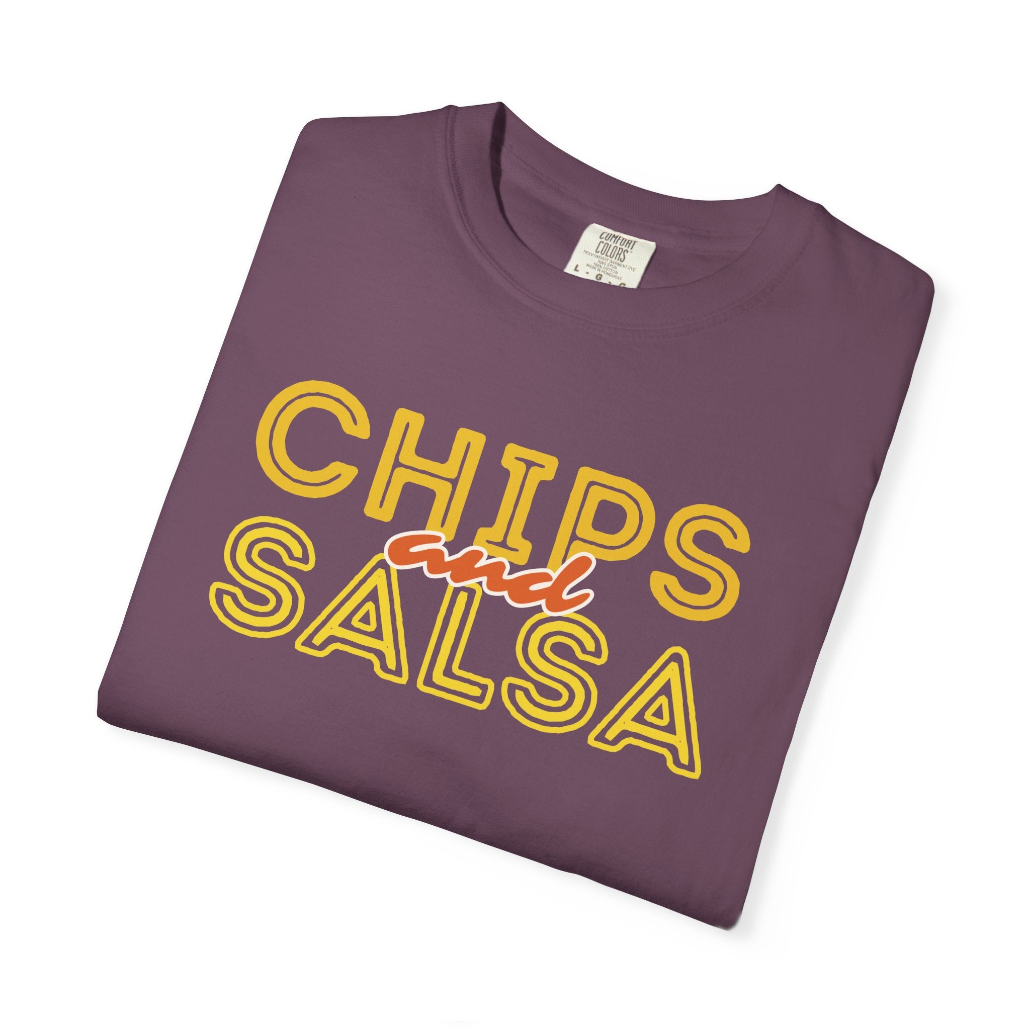 Chips and Salsa Unisex T-shirt, Casual Summer Tee, Foodie Gift, Gift for Friends, Cute Graphic Top, Comfortable Everyday Wear