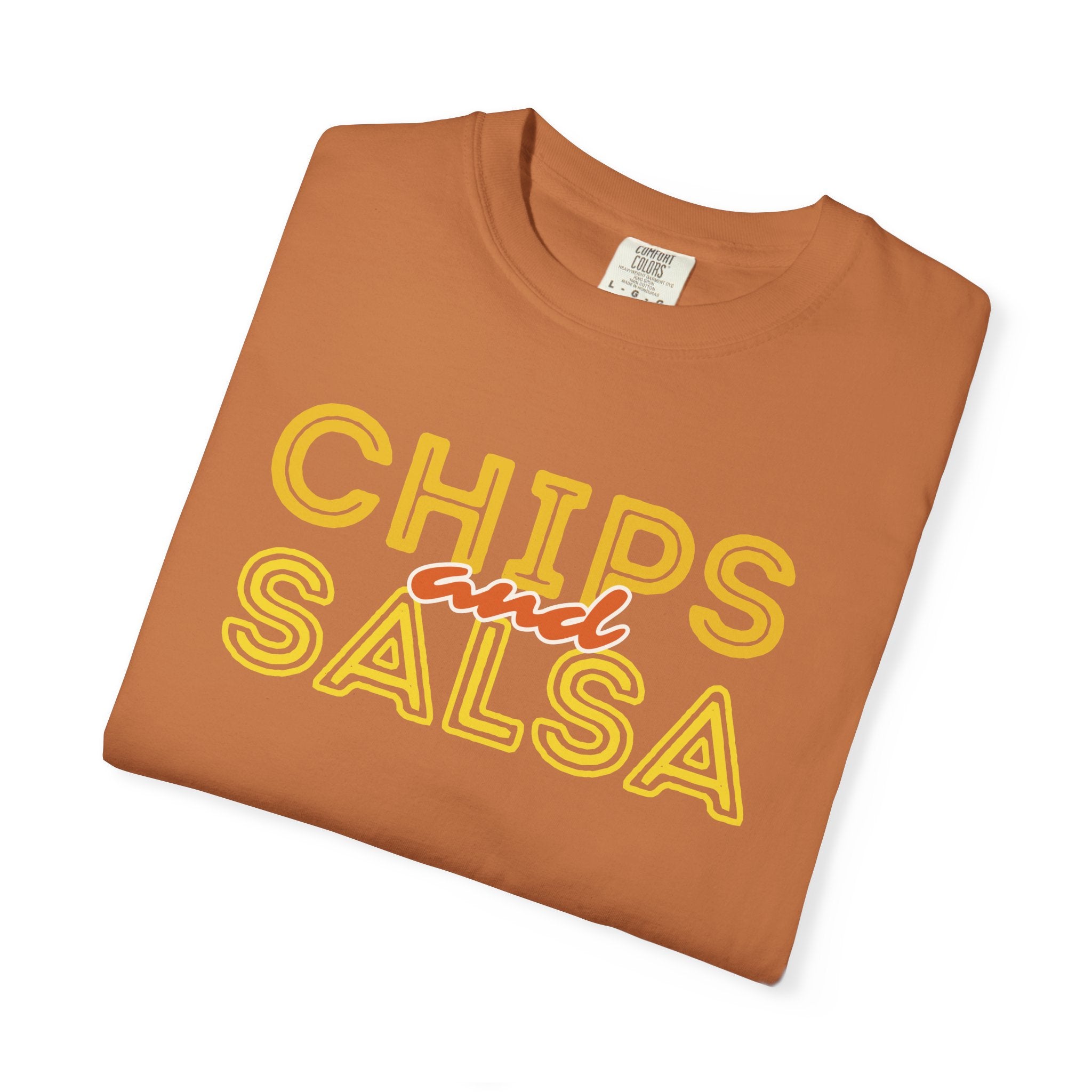 Chips and Salsa Unisex T-shirt, Casual Summer Tee, Foodie Gift, Gift for Friends, Cute Graphic Top, Comfortable Everyday Wear