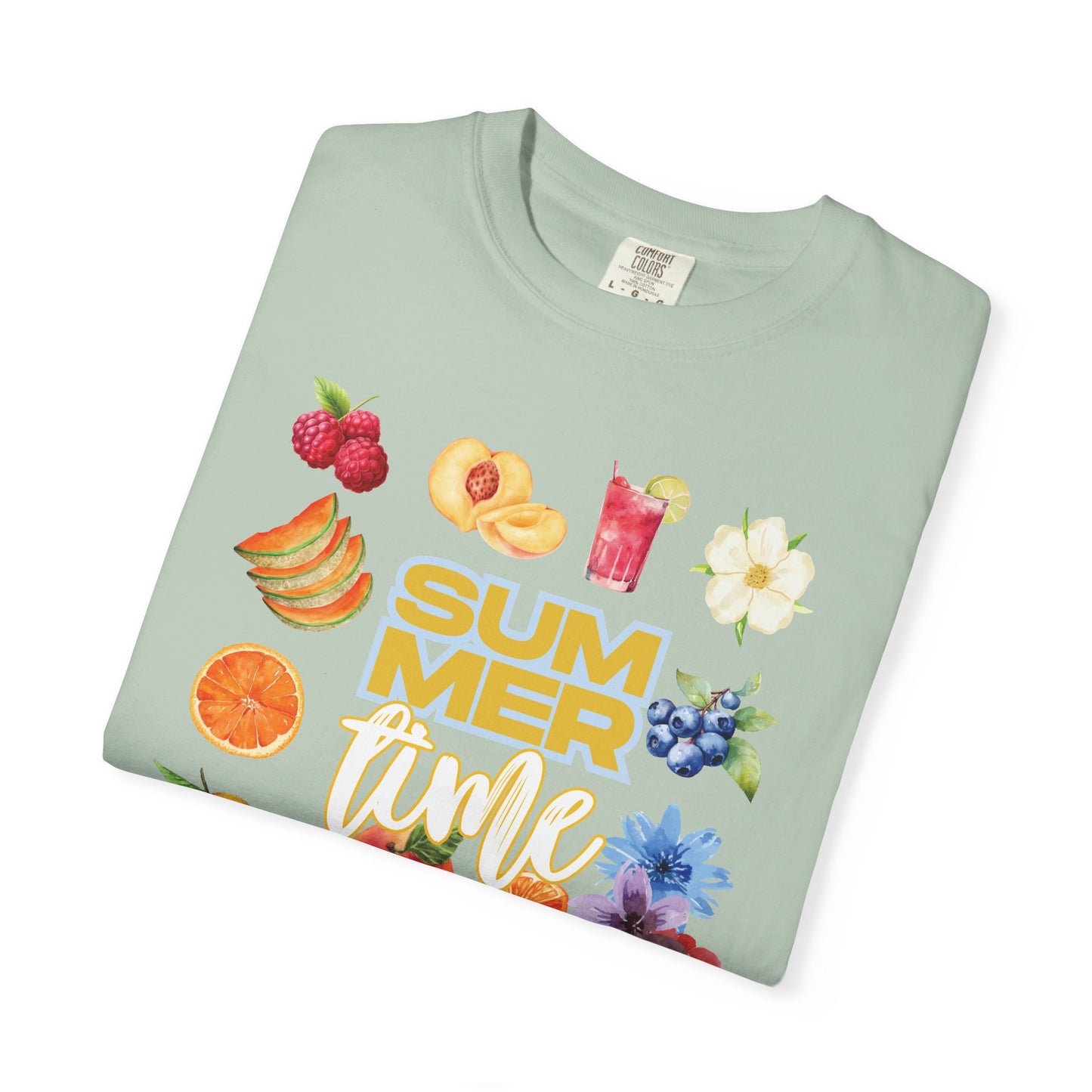 Summer Fruit Vibes T-Shirt, Unisex Casual Tee, Graphic Tee for Summer, Beachwear, Vacation Top, Gift for Her