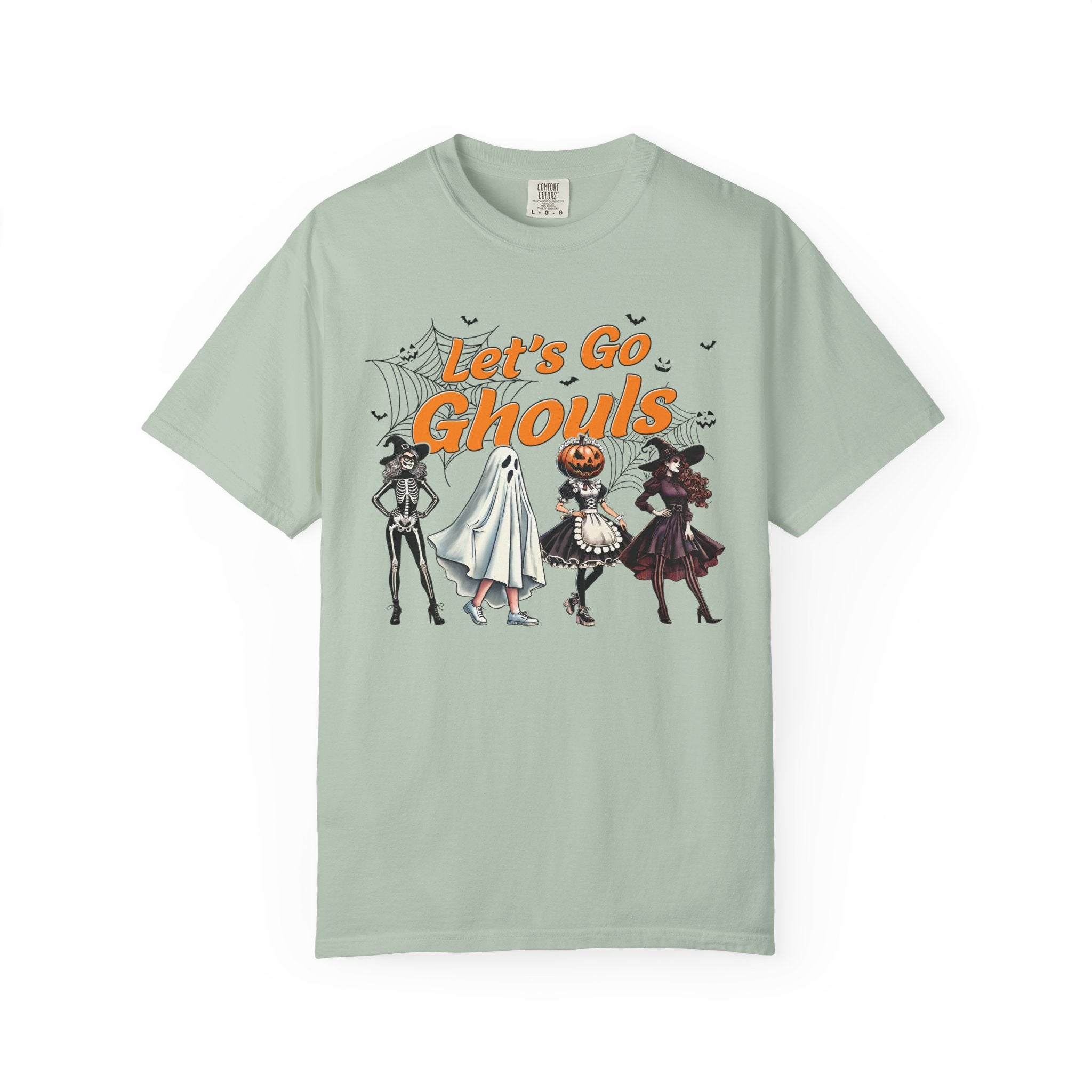 Halloween Ghouls Unisex Tee, Spooky T-Shirt, October Fest Apparel, Trick or Treat Top, Ghosts and Ghouls Shirt, Cute Halloween Costume
