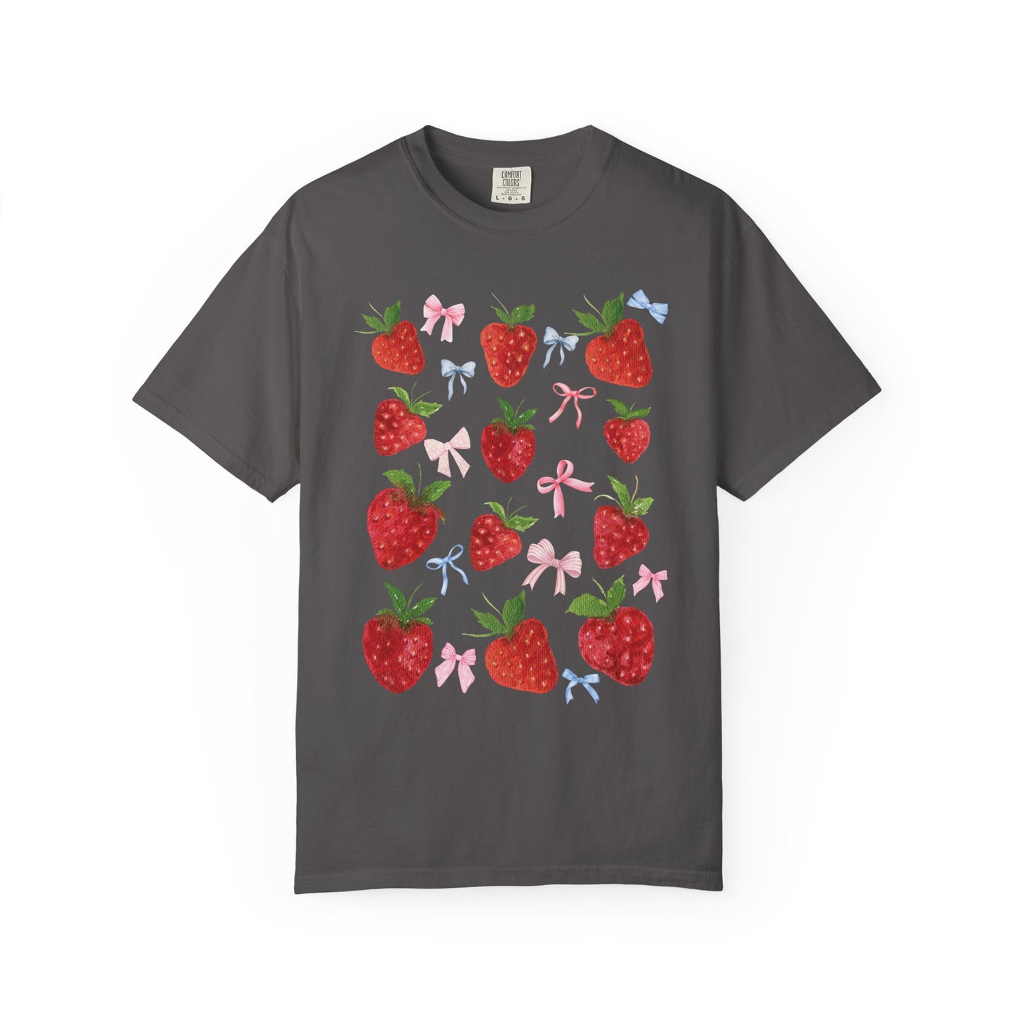 Strawberry Fields Unisex T-Shirt, Cute Summer Tee, Gift for Her, Eco-Friendly Apparel, Casual Wear, Berry Themed Fashion