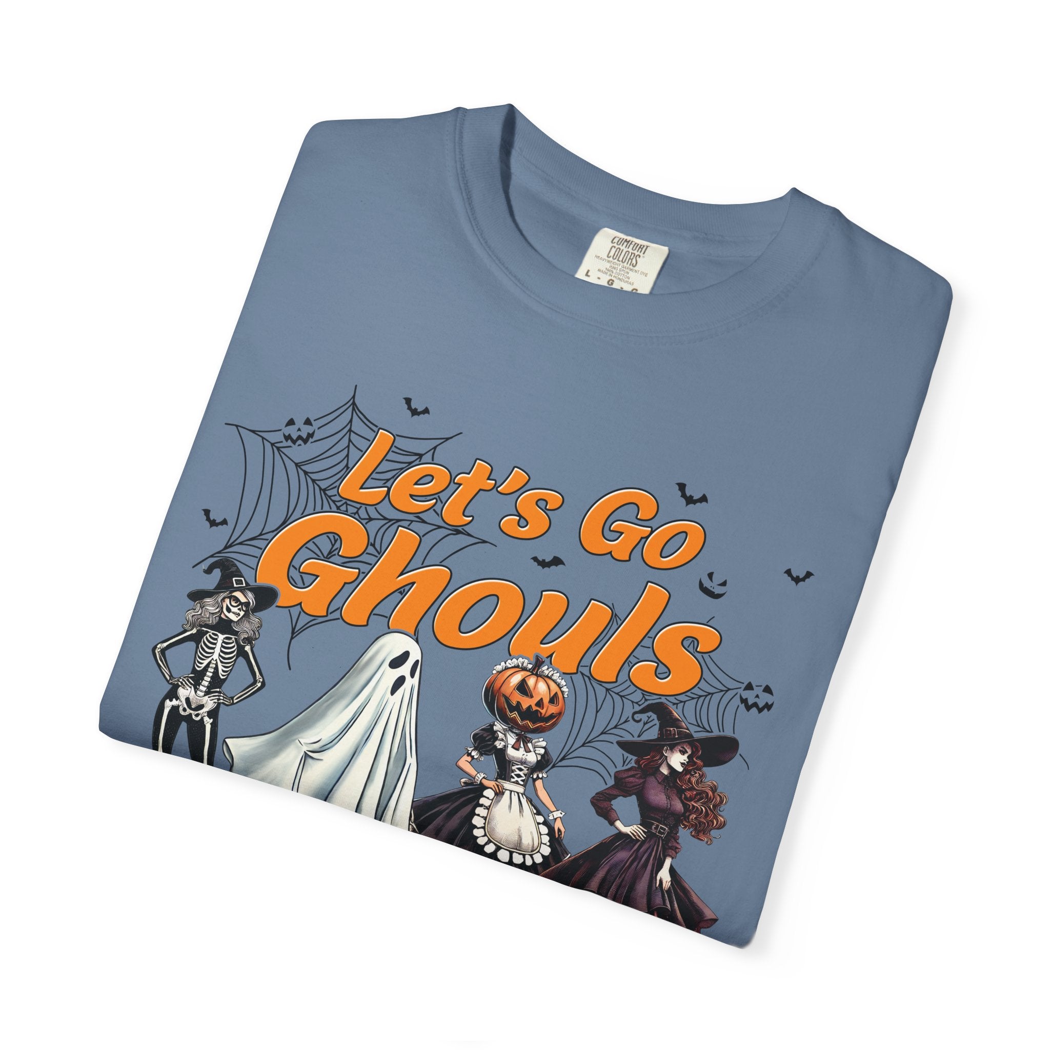Halloween Ghouls Unisex Tee, Spooky T-Shirt, October Fest Apparel, Trick or Treat Top, Ghosts and Ghouls Shirt, Cute Halloween Costume
