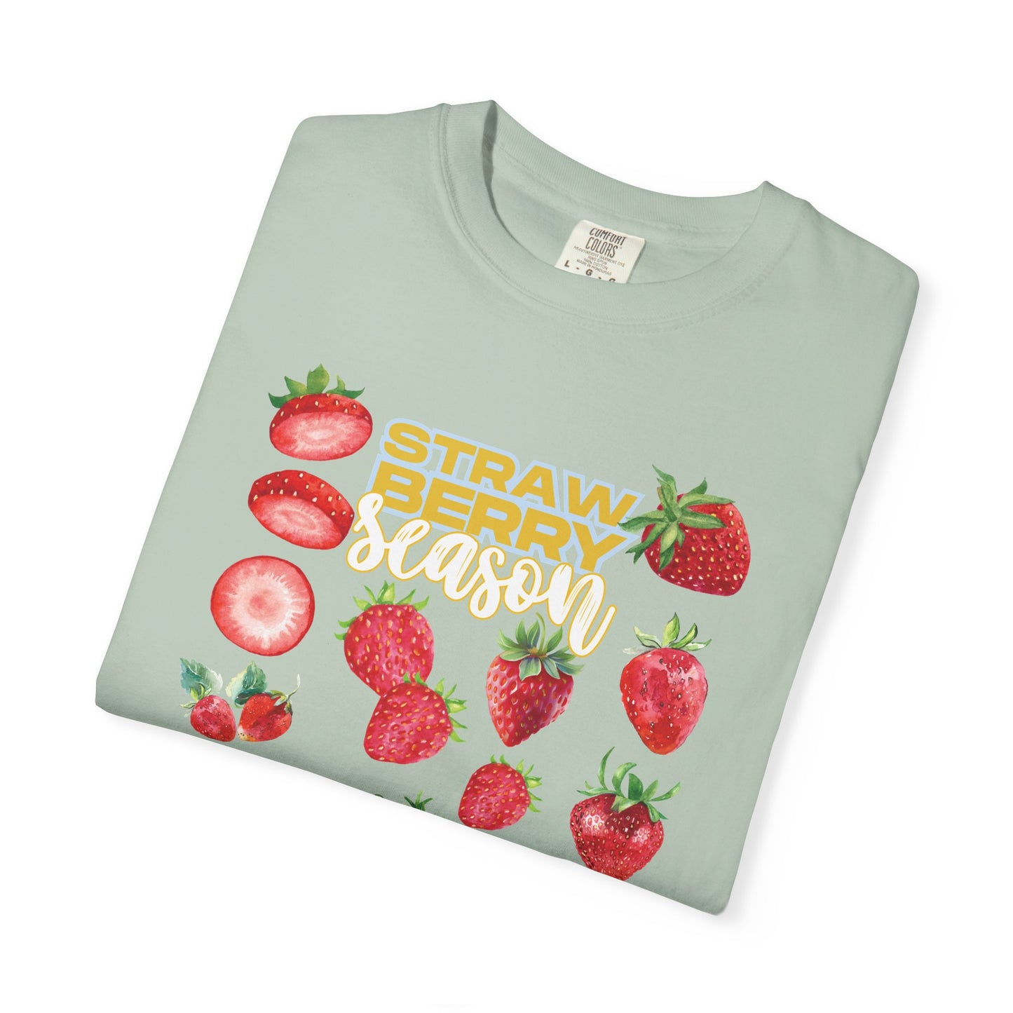 Strawberry Season T-Shirt, Summer Tee, Fruit Lover Gift, Unisex Casual Wear, Fun Graphic Shirt, Cute Outfit Idea