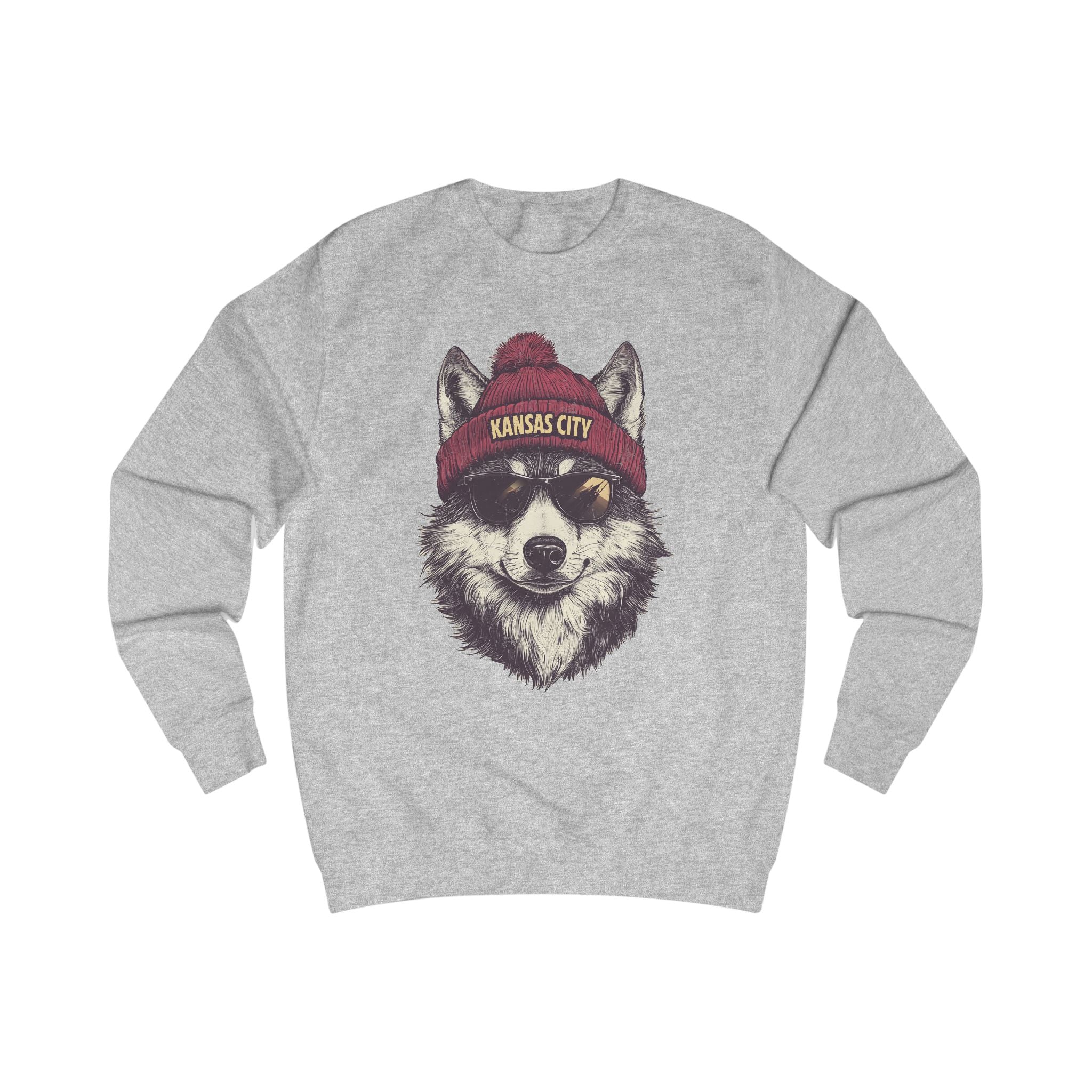 Kansas City Chiefs Football Spirit Animal Graphic Unisex Sweatshirt - Cozy Pullover for Fall