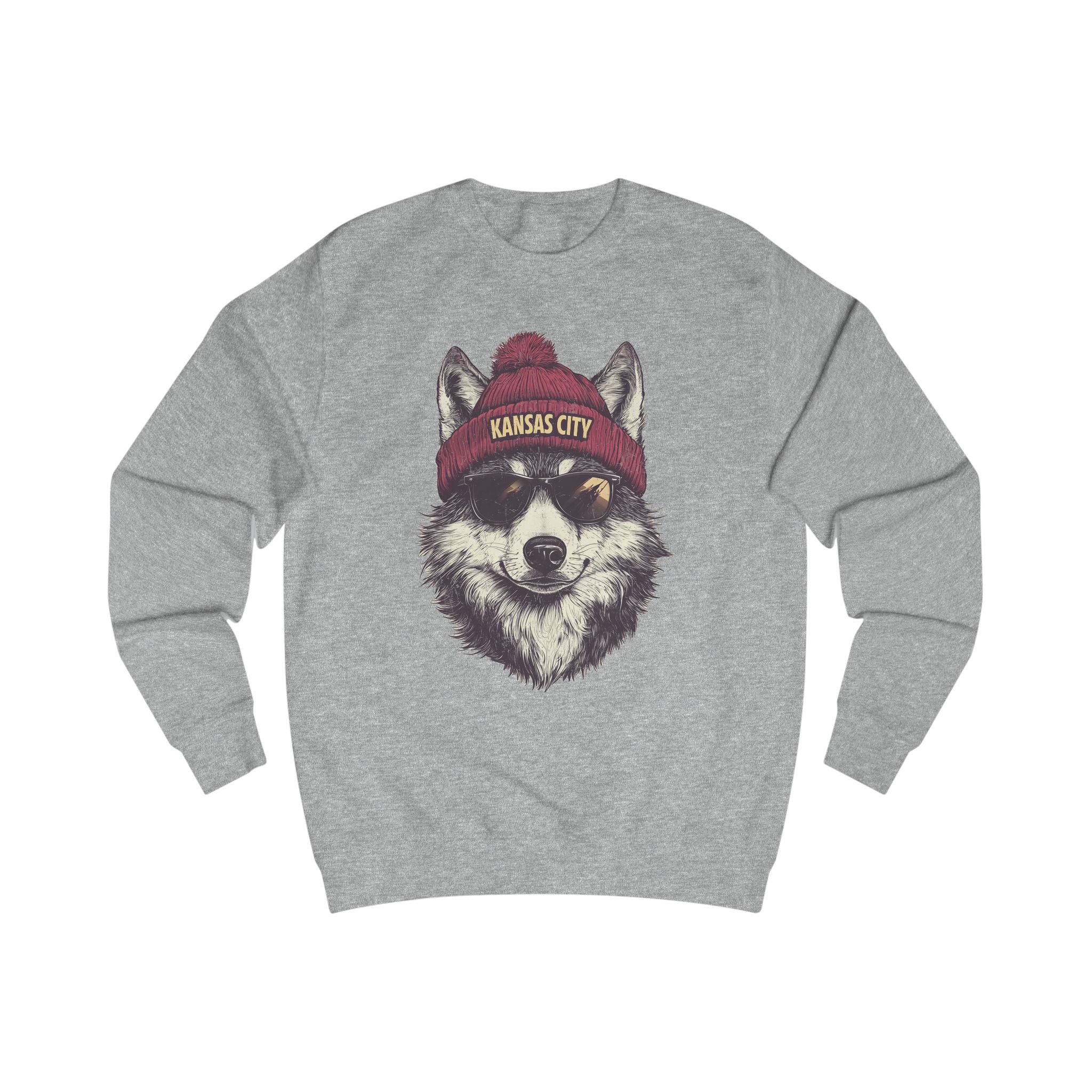 Kansas City Chiefs Football Spirit Animal Graphic Unisex Sweatshirt - Cozy Pullover for Fall