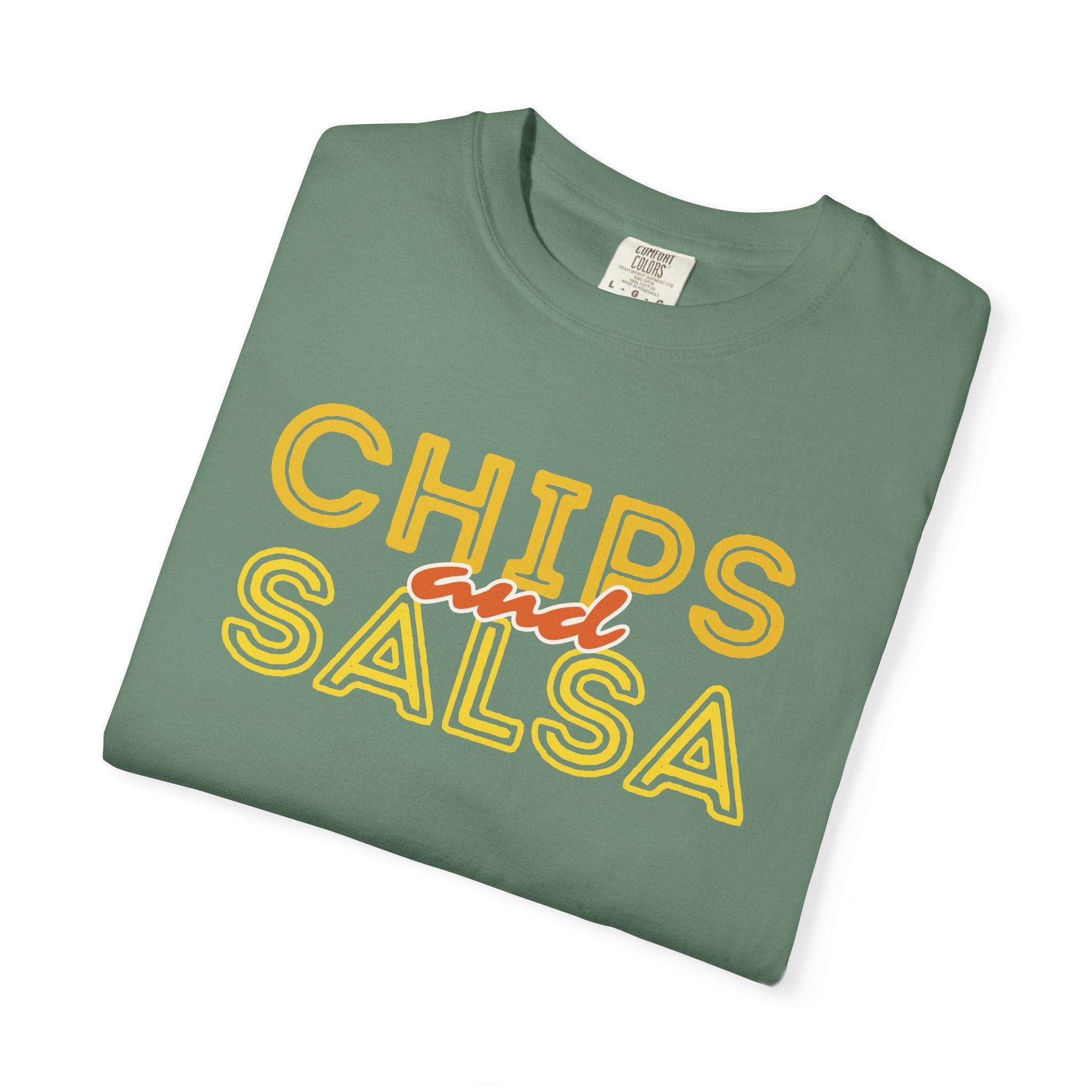 Chips and Salsa Unisex T-shirt, Casual Summer Tee, Foodie Gift, Gift for Friends, Cute Graphic Top, Comfortable Everyday Wear