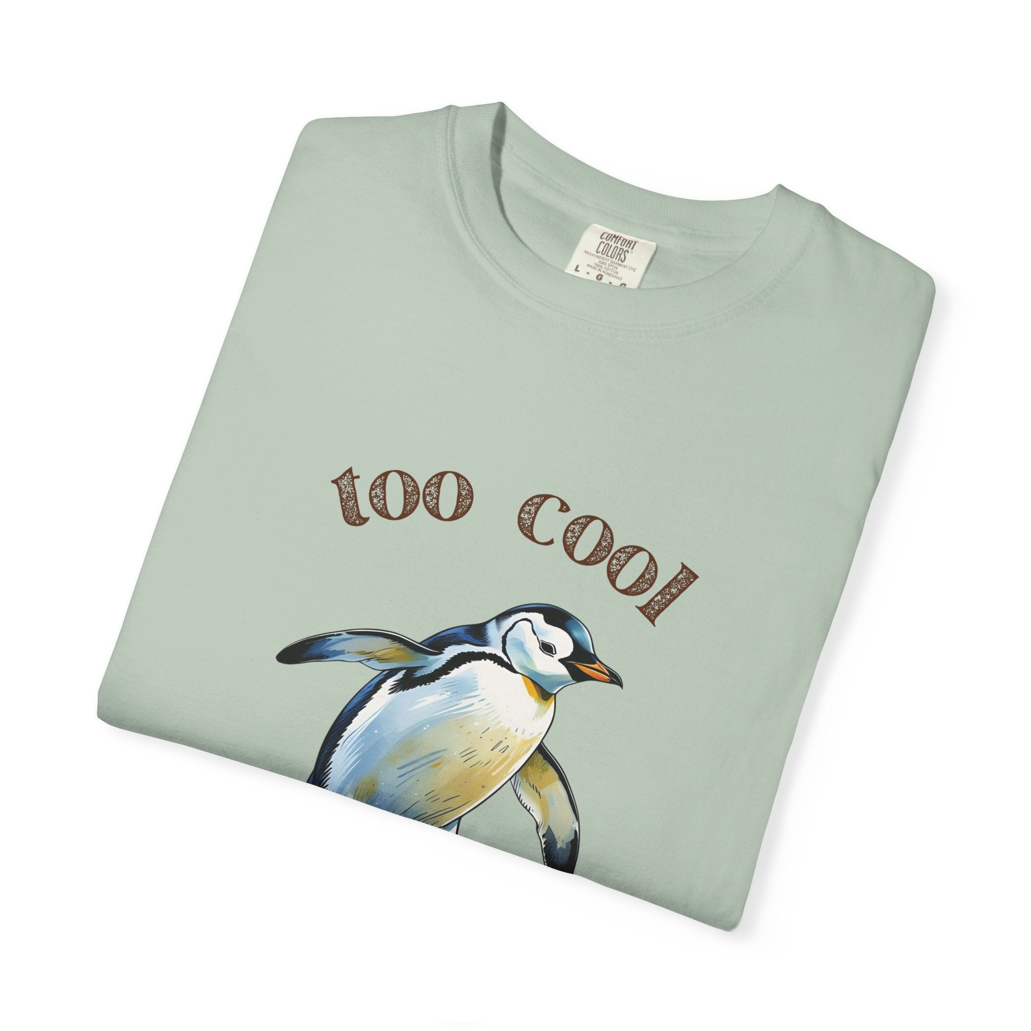 Cool Penguin Graphic T-Shirt, Unisex Casual Tee, Funny Gift, Ice Skating Humor, Perfect for Birthdays & Holidays