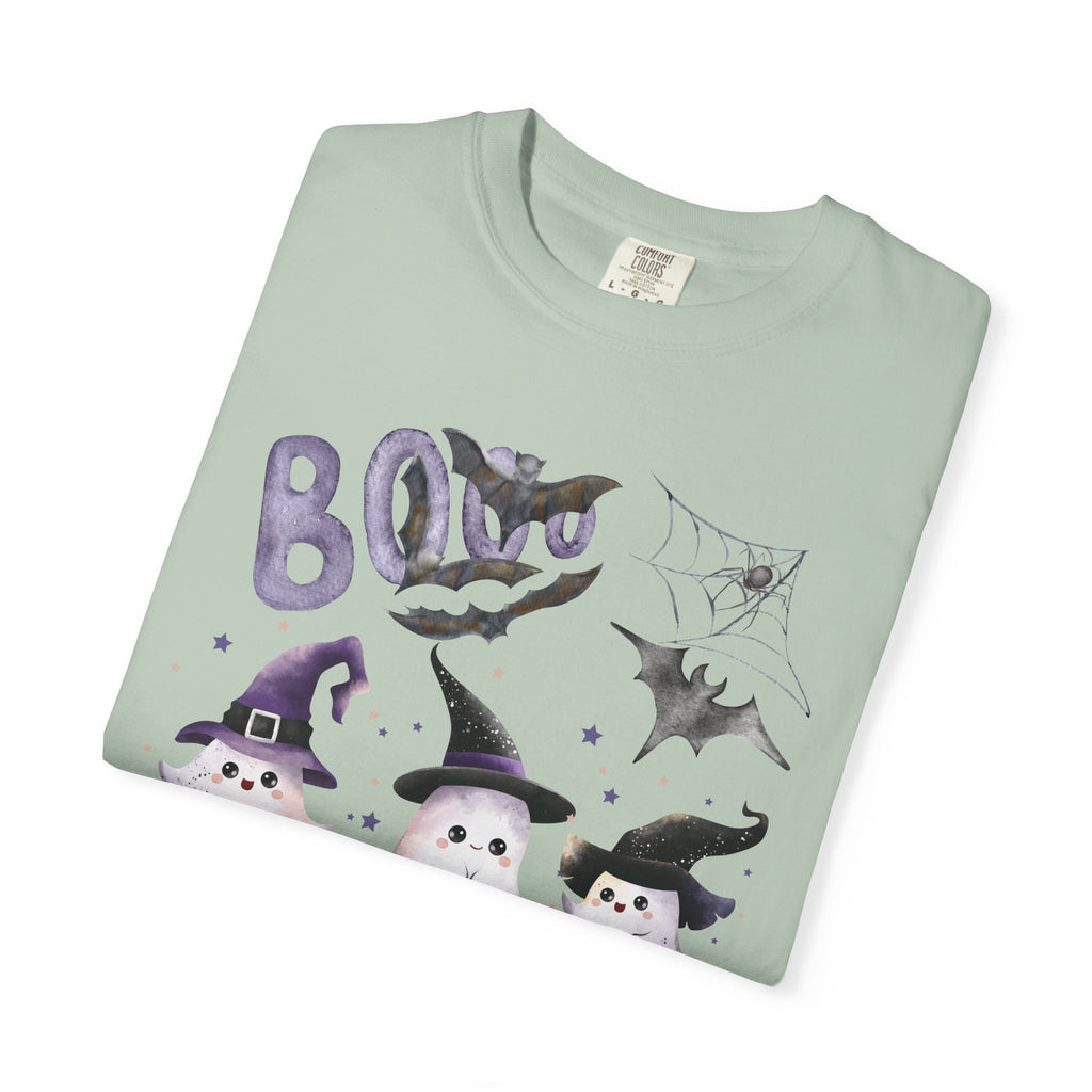 Halloween Cute Ghost T-Shirt, Unisex Fall Tee, Spooky Shirt, Kids Halloween Costume, Festive Apparel, Trick or Treat Shirt