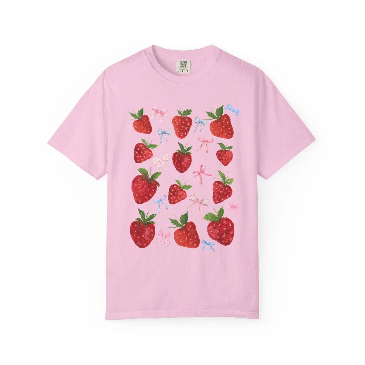 Strawberry Fields Unisex T-Shirt, Cute Summer Tee, Gift for Her, Eco-Friendly Apparel, Casual Wear, Berry Themed Fashion