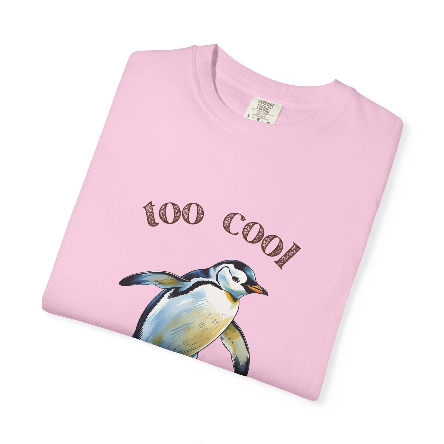 Cool Penguin Graphic T-Shirt, Unisex Casual Tee, Funny Gift, Ice Skating Humor, Perfect for Birthdays & Holidays
