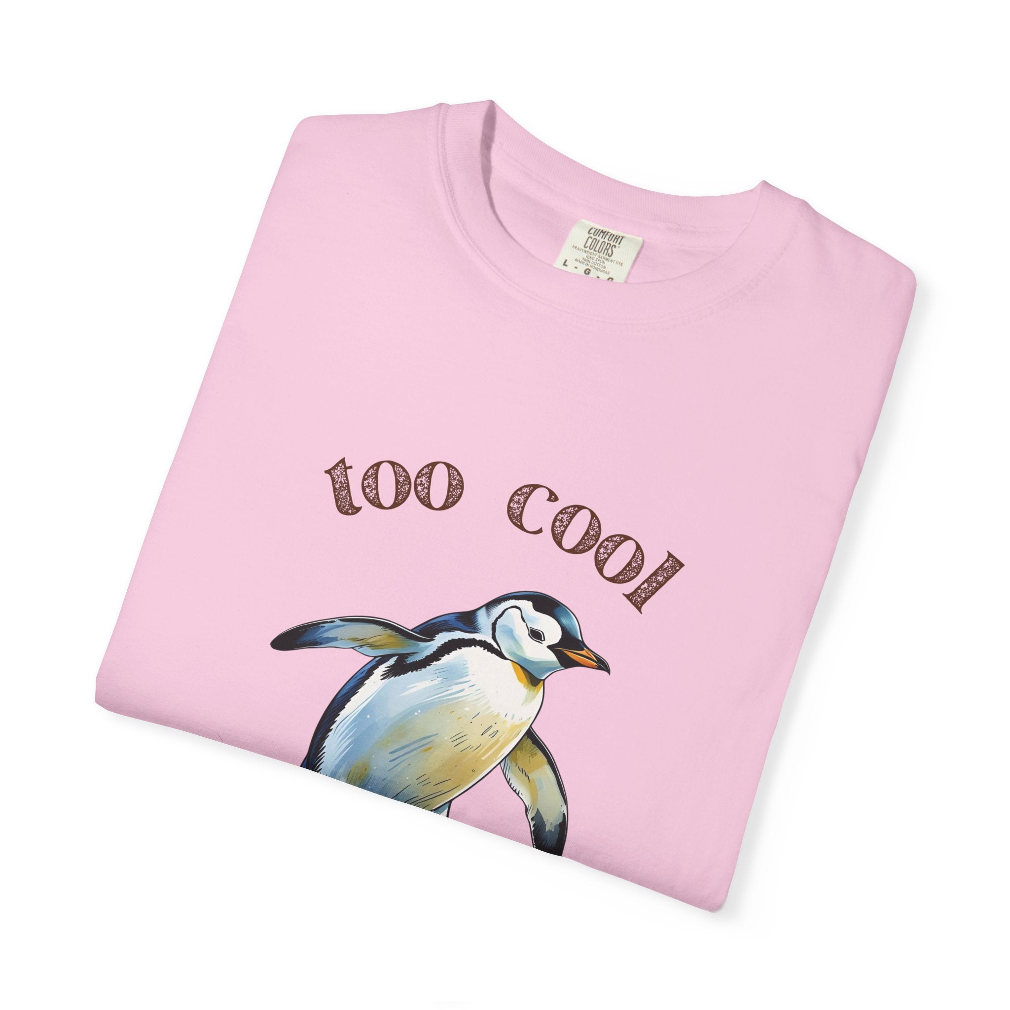 Cool Penguin Graphic T-Shirt, Unisex Casual Tee, Funny Gift, Ice Skating Humor, Perfect for Birthdays & Holidays