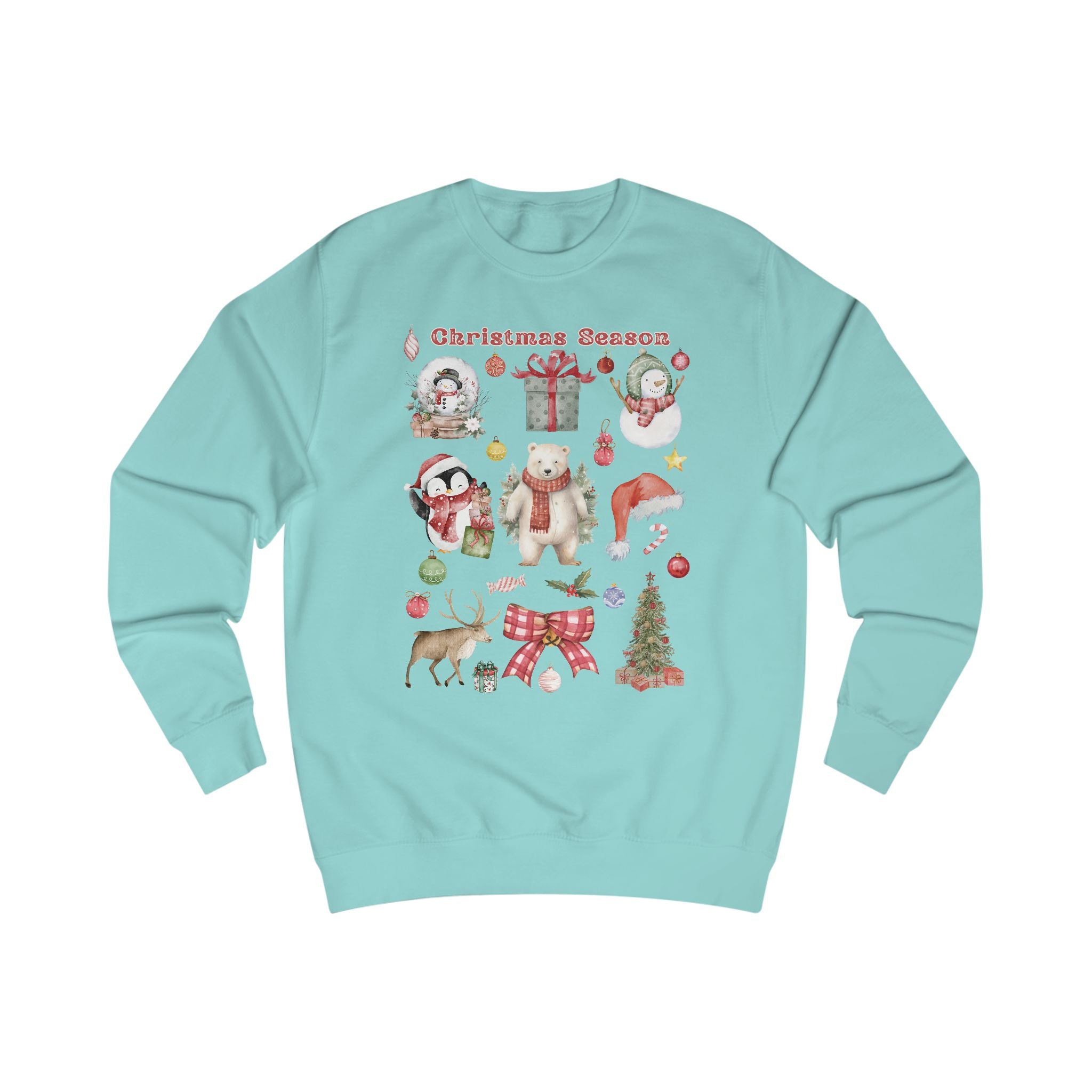 Christmas Season Unisex Sweatshirt, Holiday Apparel, Winter Fashion, Cozy Gift, Festive Sweatshirt, Cute Christmas Sweatshirt