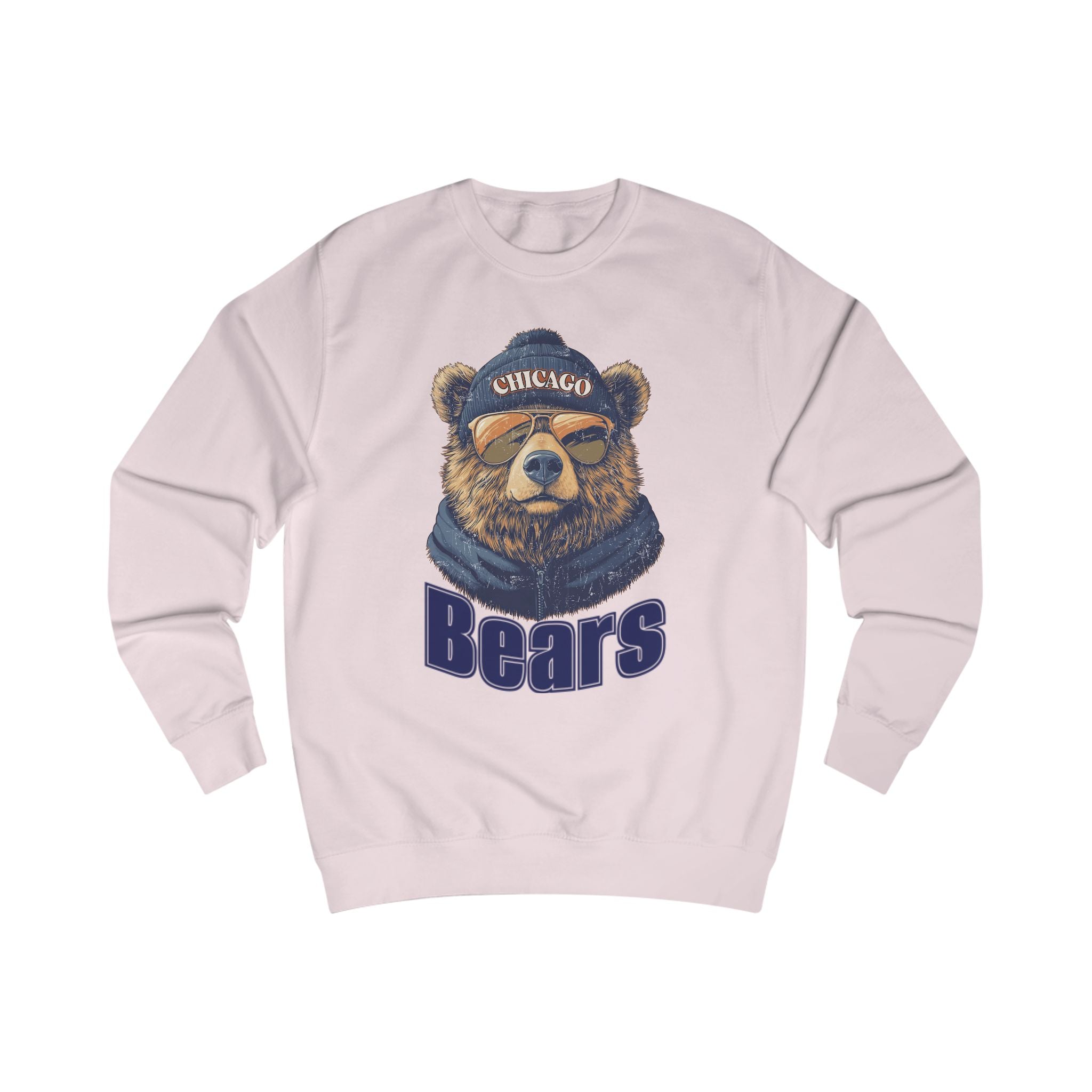 Chicago Bears Football Mascot Unisex Sweatshirt - Cozy Team Apparel for Game Day