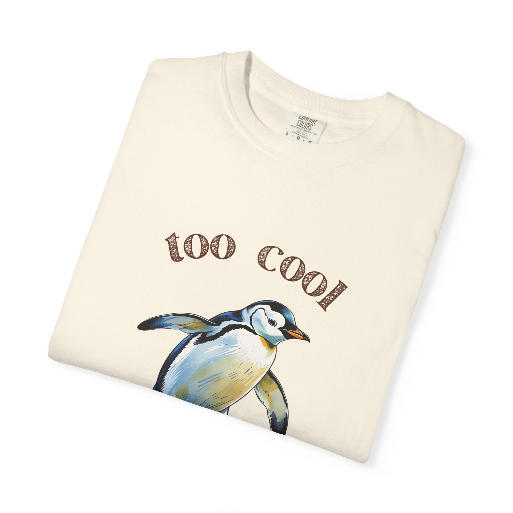 Cool Penguin Graphic T-Shirt, Unisex Casual Tee, Funny Gift, Ice Skating Humor, Perfect for Birthdays & Holidays