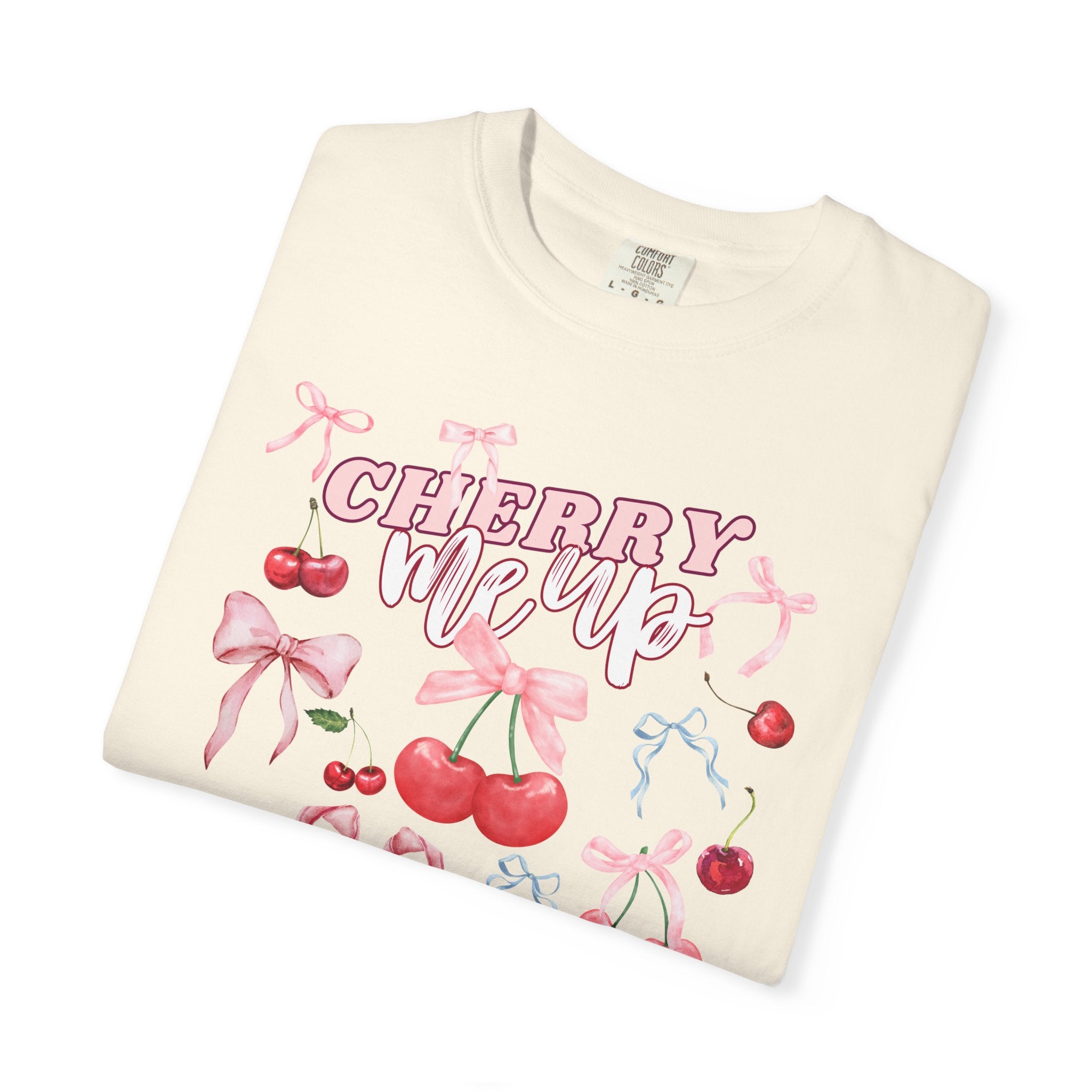 Cherry Themed Unisex T-Shirt, Cute Gift for Cherry Lovers, Summer Fashion Tee, Cute Casual Wear, Trendy Fruit Shirt