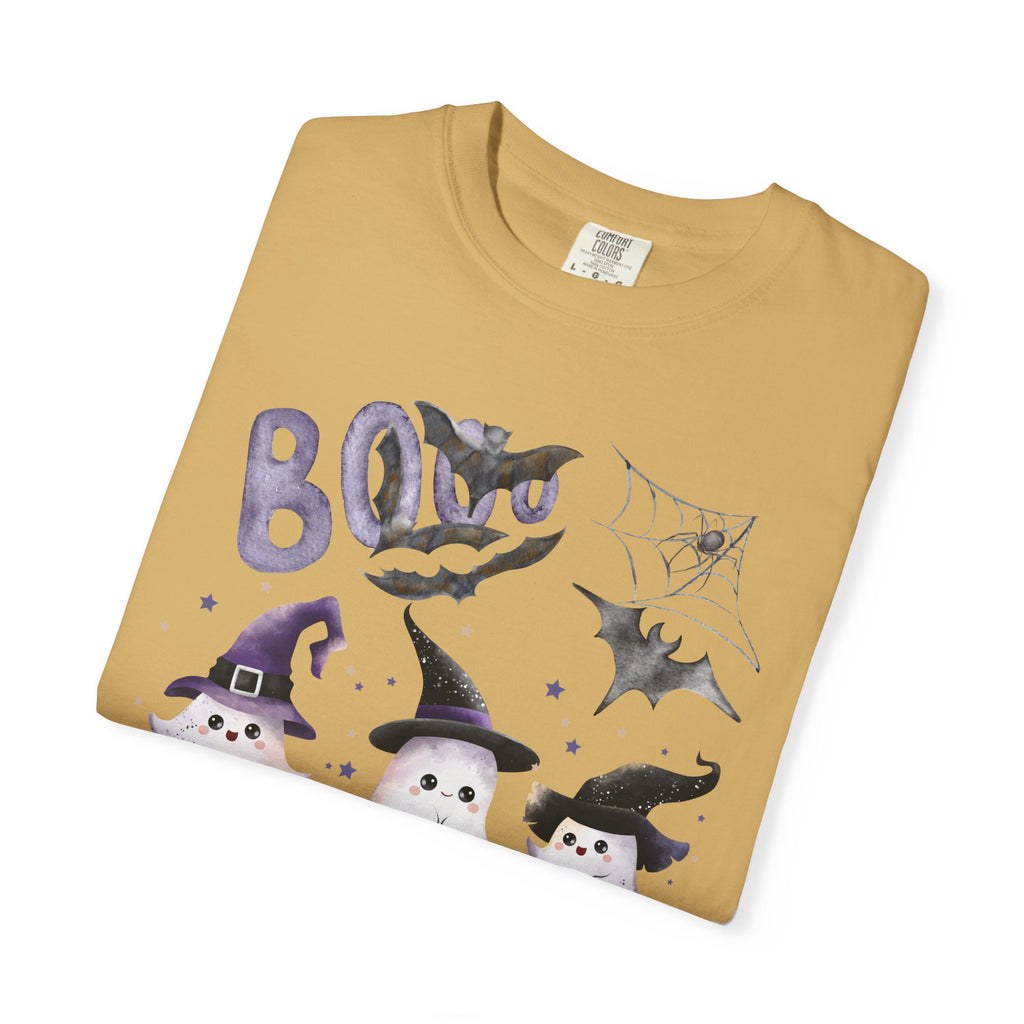 Halloween Cute Ghost T-Shirt, Unisex Fall Tee, Spooky Shirt, Kids Halloween Costume, Festive Apparel, Trick or Treat Shirt