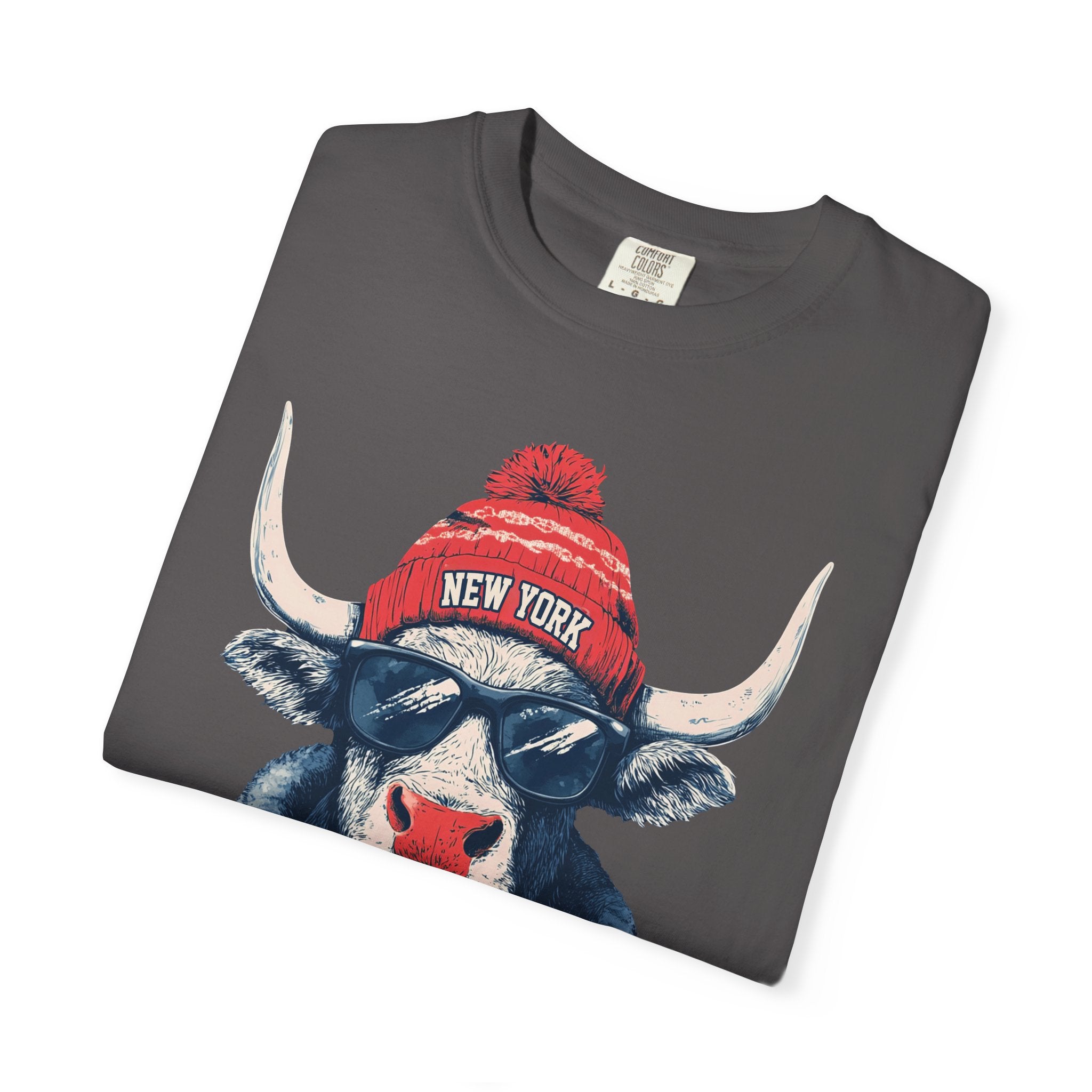 Football Spirit Animal Mascot Graphic T-shirt, Unisex Tee with New York Football team, Trendy Casual Wear, Gift for Him/Her