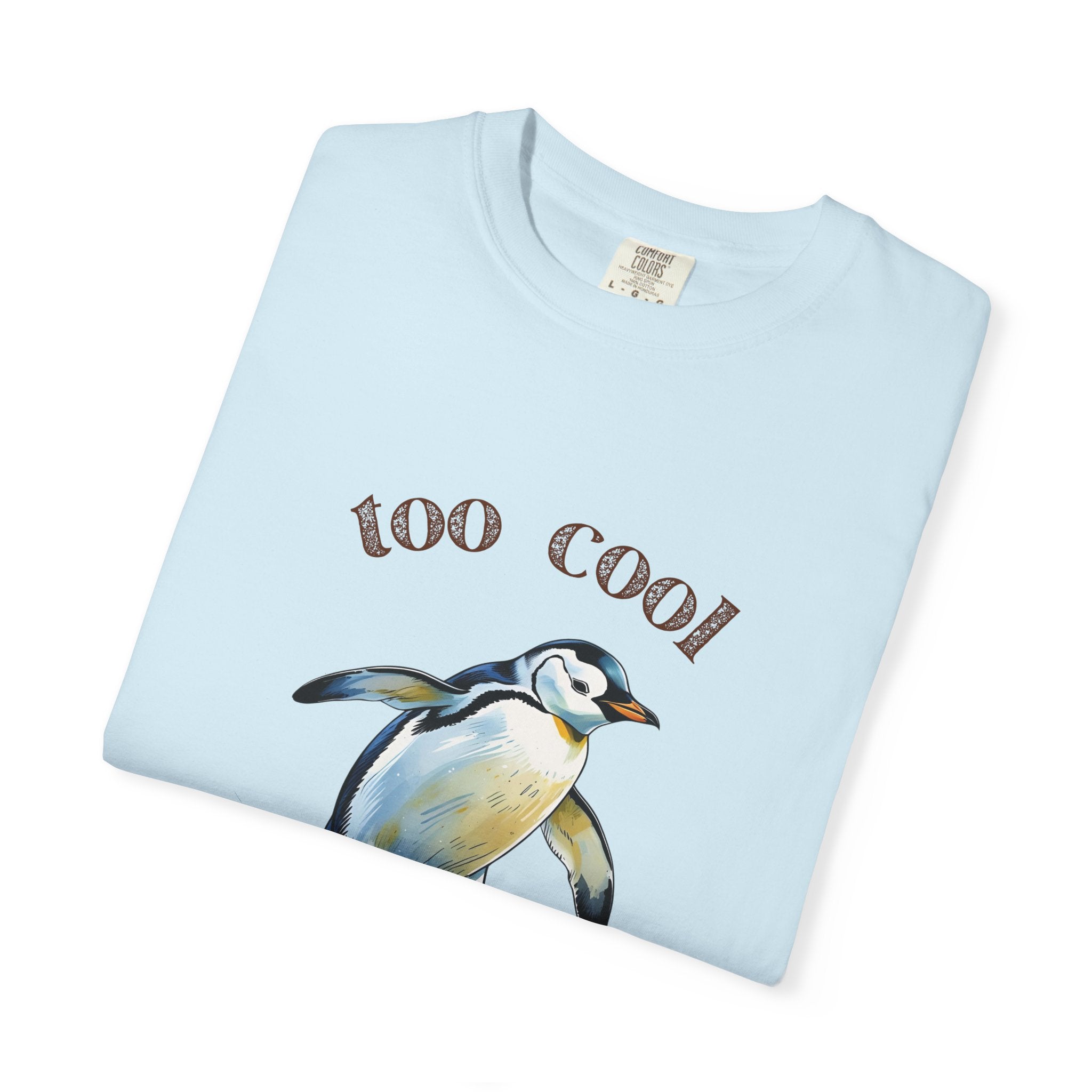 Cool Penguin Graphic T-Shirt, Unisex Casual Tee, Funny Gift, Ice Skating Humor, Perfect for Birthdays & Holidays