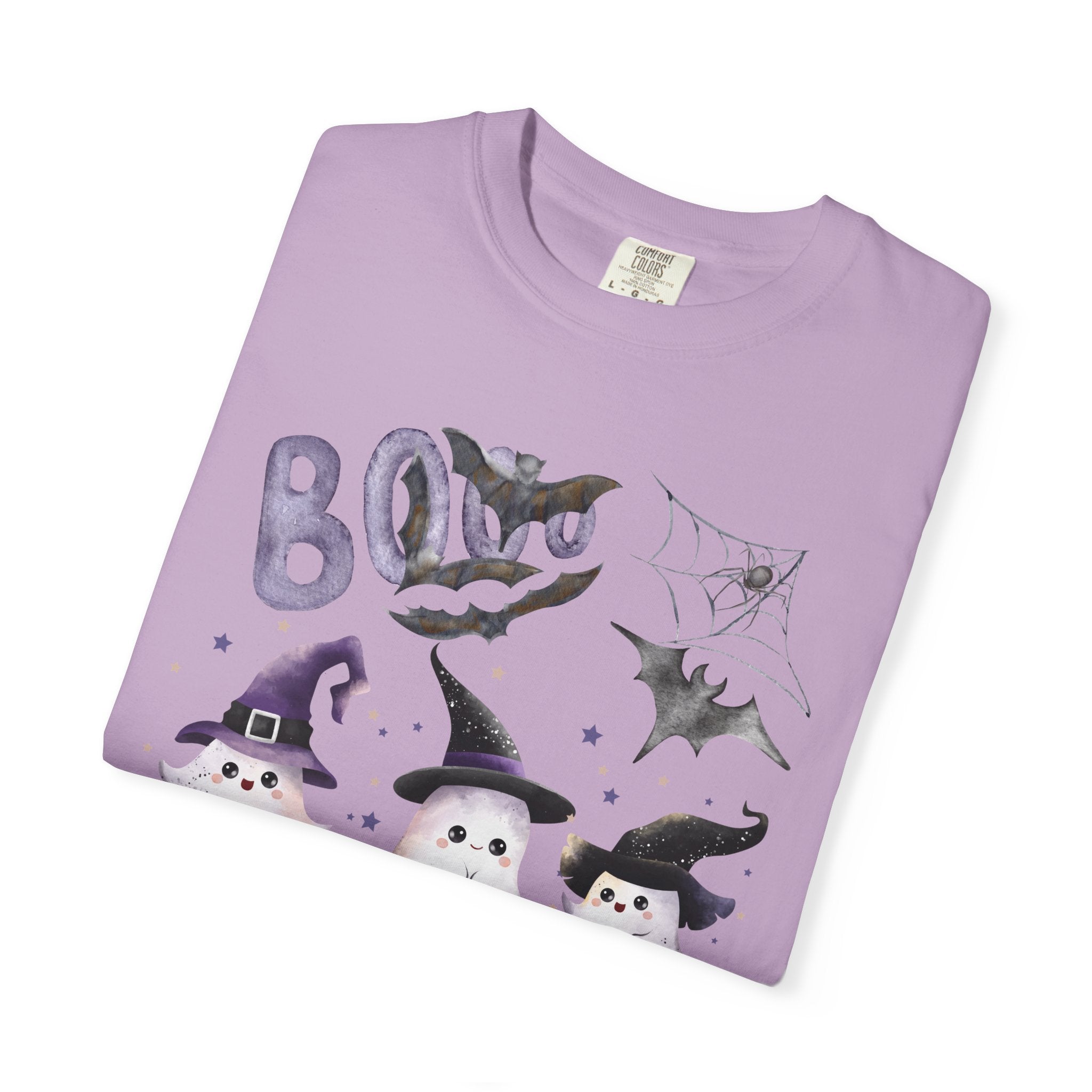 Halloween Cute Ghost T-Shirt, Unisex Fall Tee, Spooky Shirt, Kids Halloween Costume, Festive Apparel, Trick or Treat Shirt