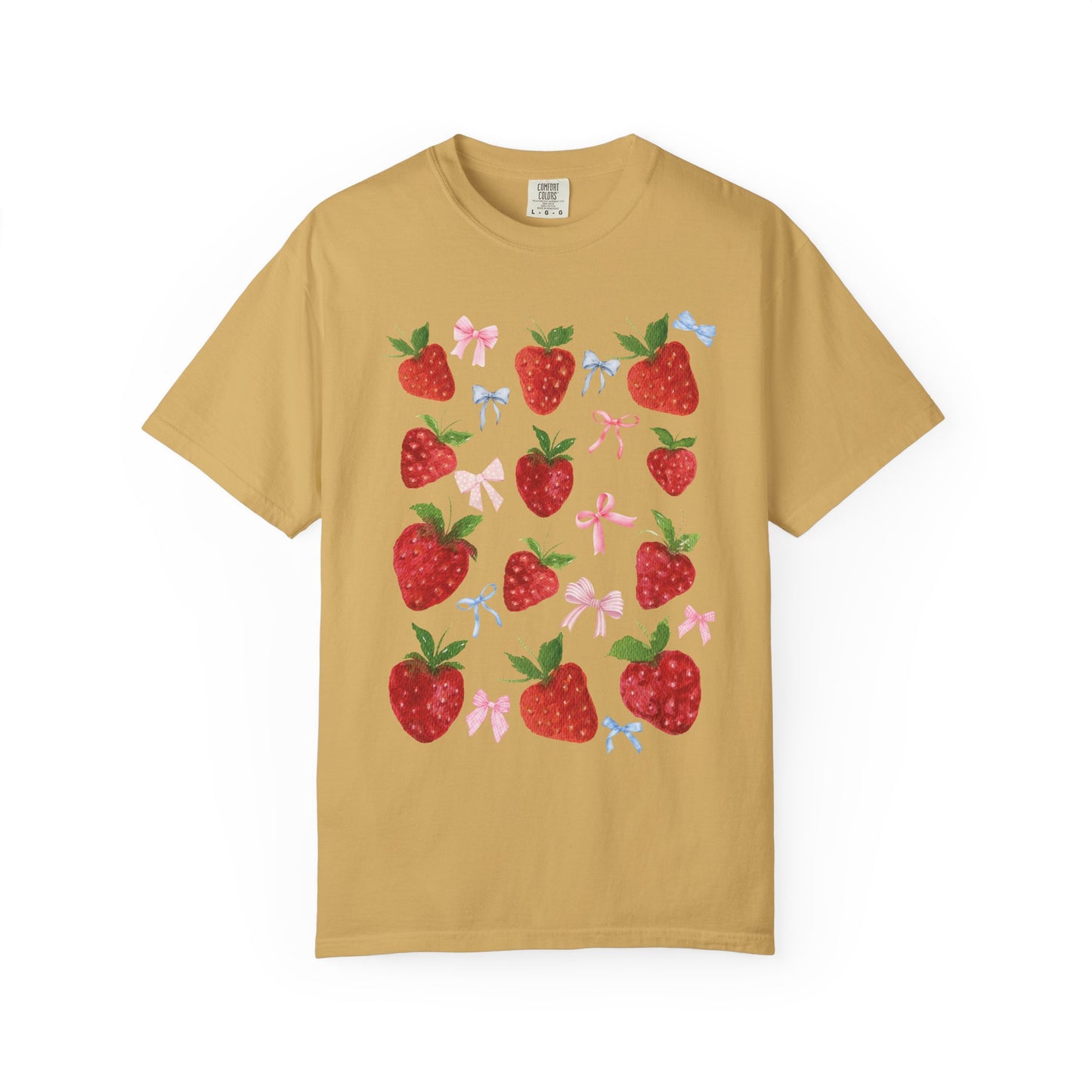 Strawberry Fields Unisex T-Shirt, Cute Summer Tee, Gift for Her, Eco-Friendly Apparel, Casual Wear, Berry Themed Fashion