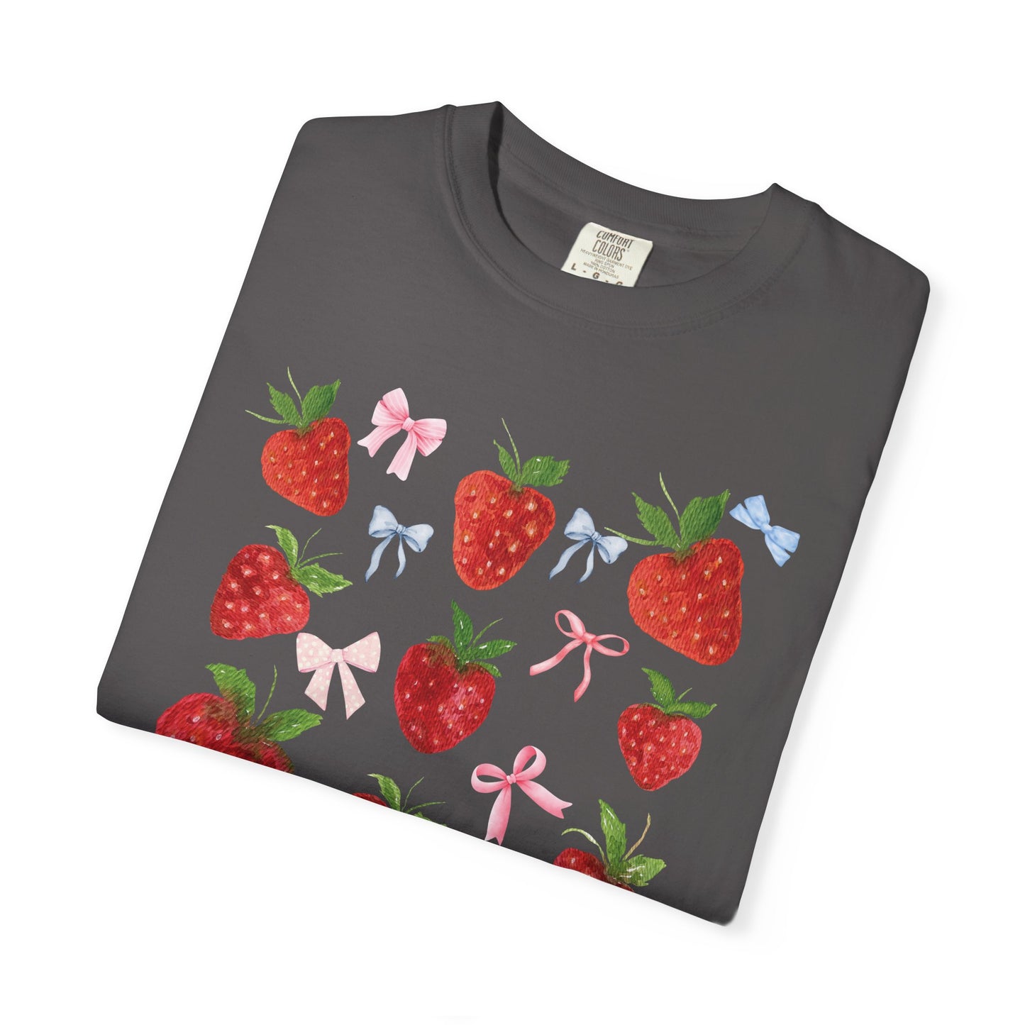 Strawberry Fields Unisex T-Shirt, Cute Summer Tee, Gift for Her, Eco-Friendly Apparel, Casual Wear, Berry Themed Fashion