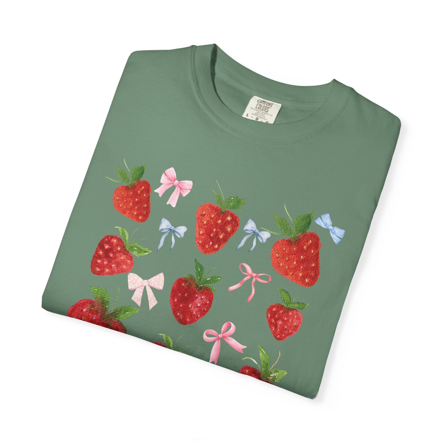 Strawberry Fields Unisex T-Shirt, Cute Summer Tee, Gift for Her, Eco-Friendly Apparel, Casual Wear, Berry Themed Fashion
