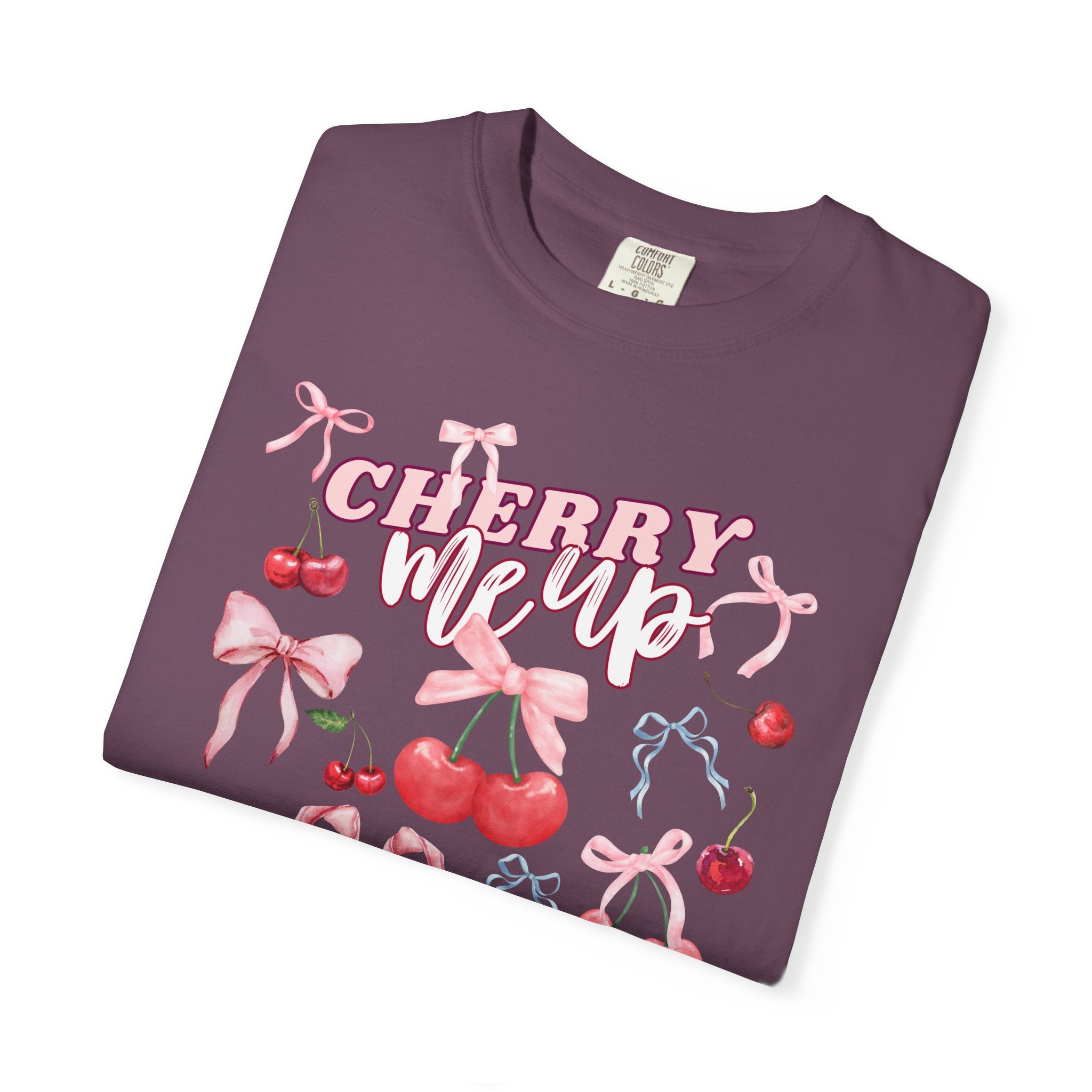 Cherry Themed Unisex T-Shirt, Cute Gift for Cherry Lovers, Summer Fashion Tee, Cute Casual Wear, Trendy Fruit Shirt