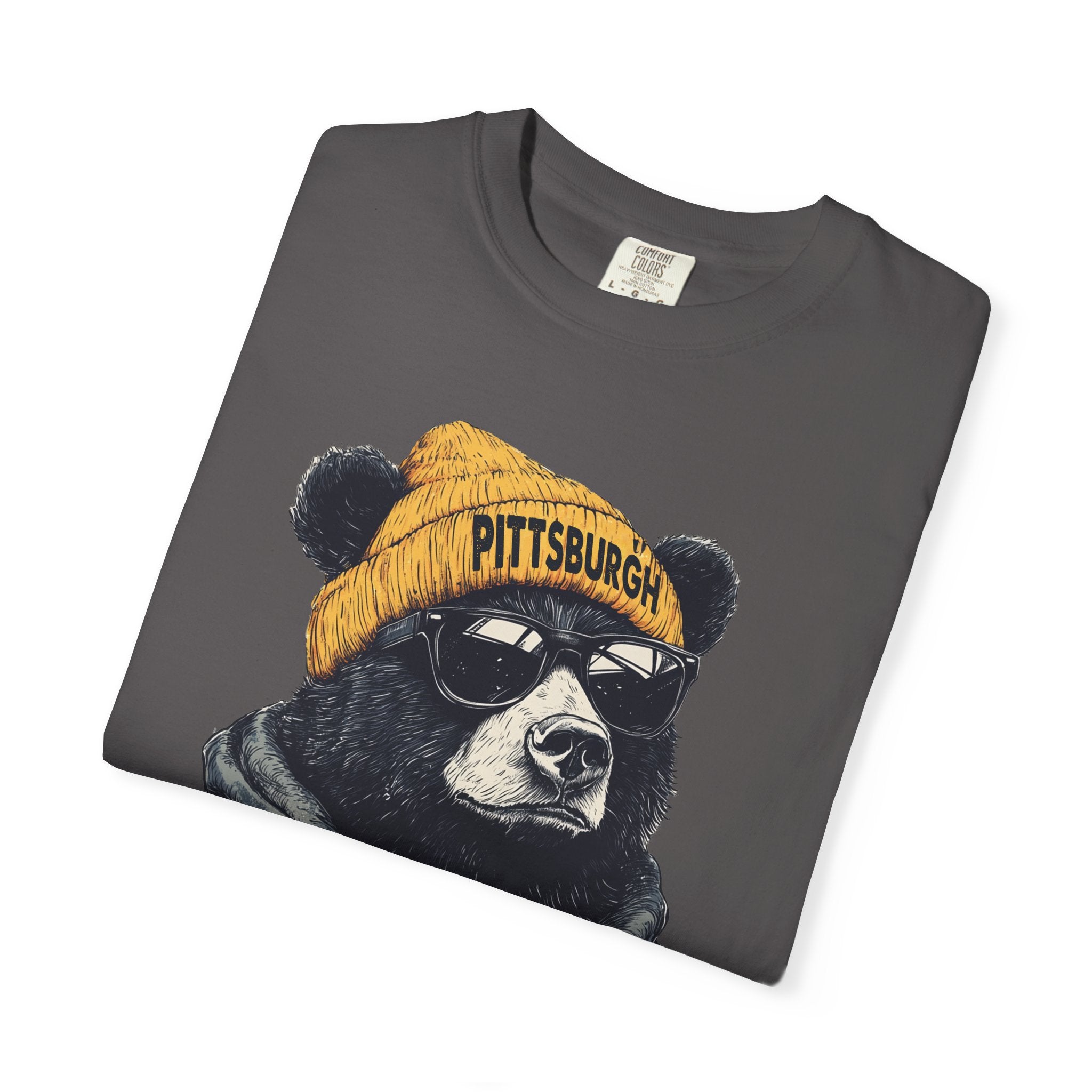Pittsburgh Steelers Bear Spirit Animal T-Shirt | Unisex Football Fan Apparel
