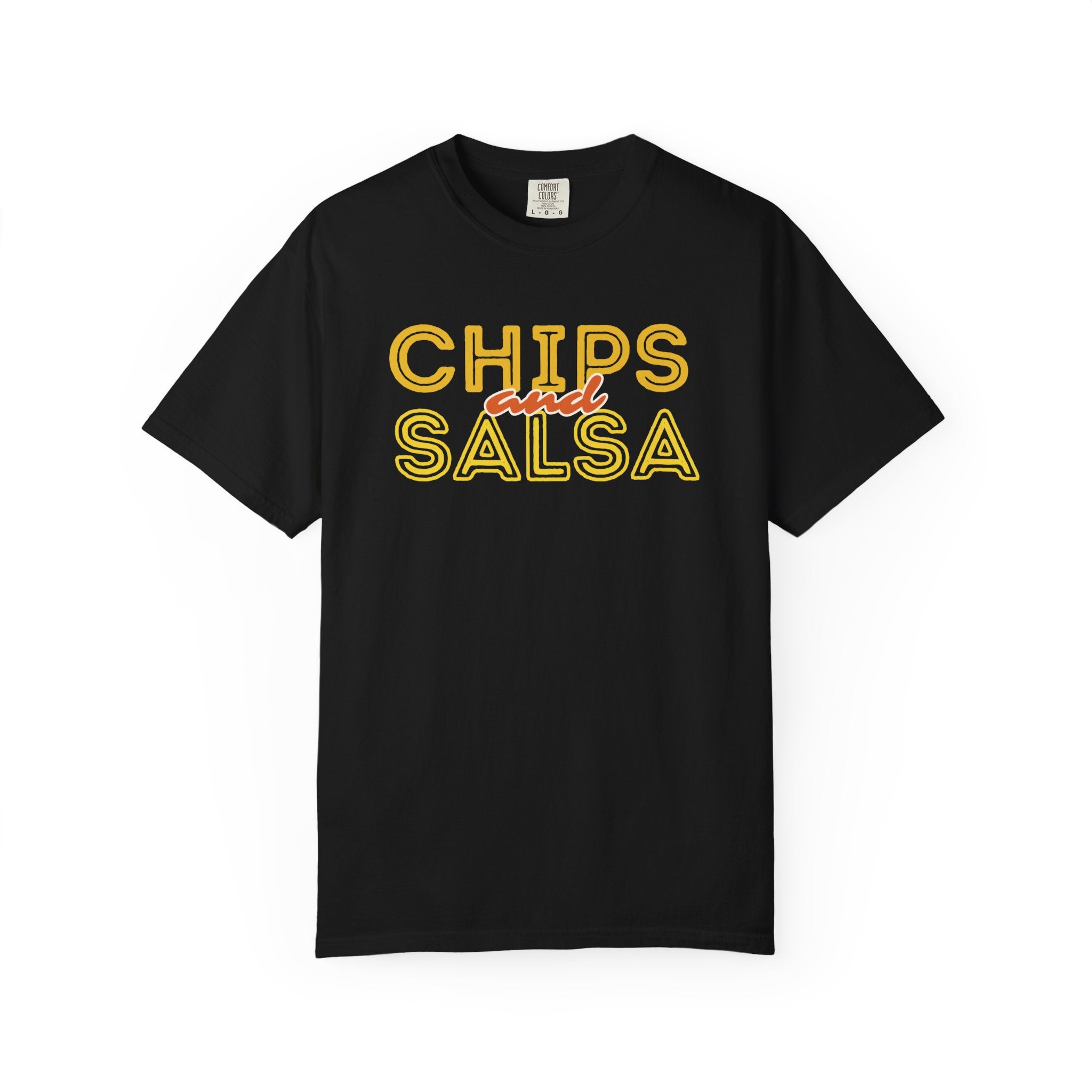 Chips and Salsa Unisex T-shirt, Casual Summer Tee, Foodie Gift, Gift for Friends, Cute Graphic Top, Comfortable Everyday Wear