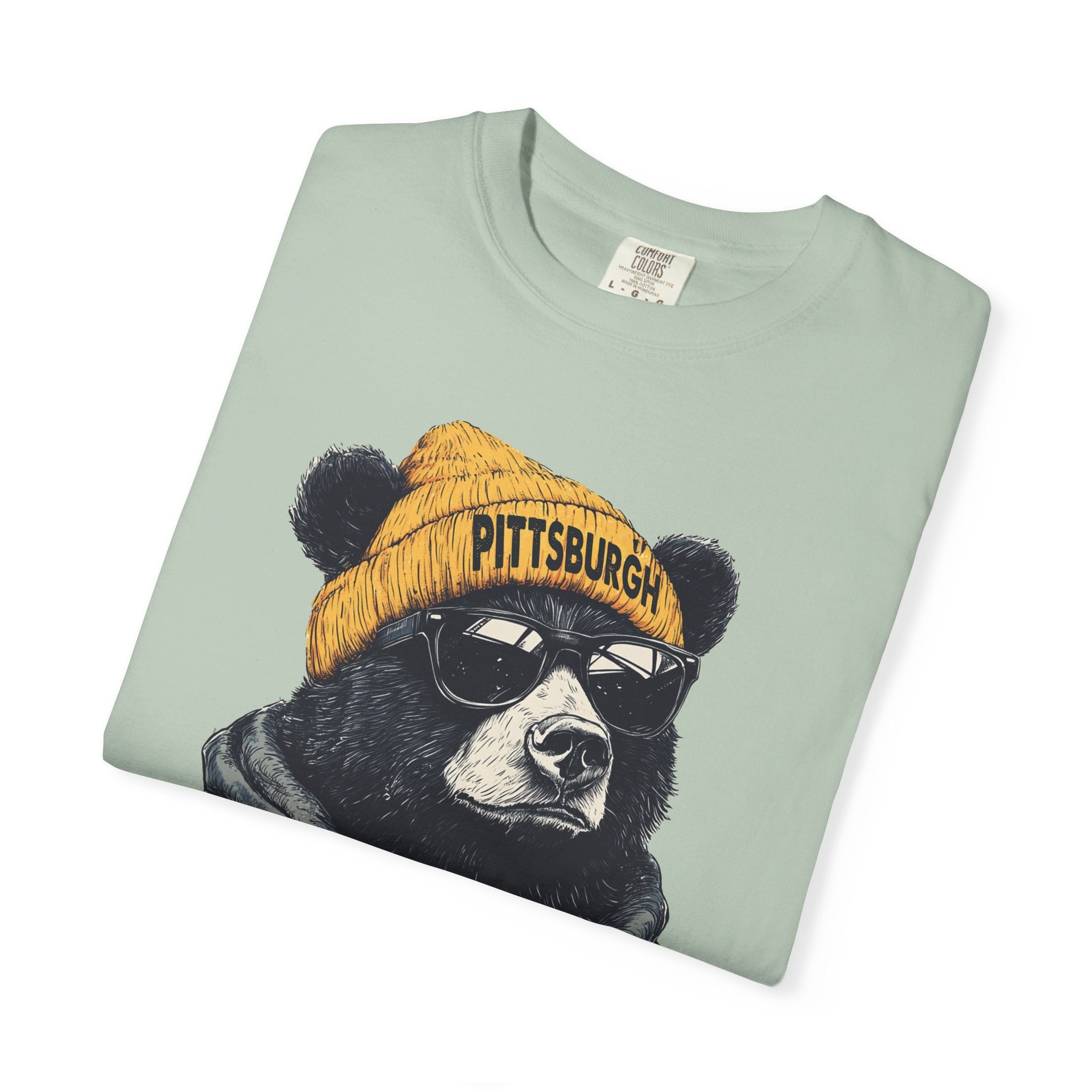Pittsburgh Steelers Bear Spirit Animal T-Shirt | Unisex Football Fan Apparel