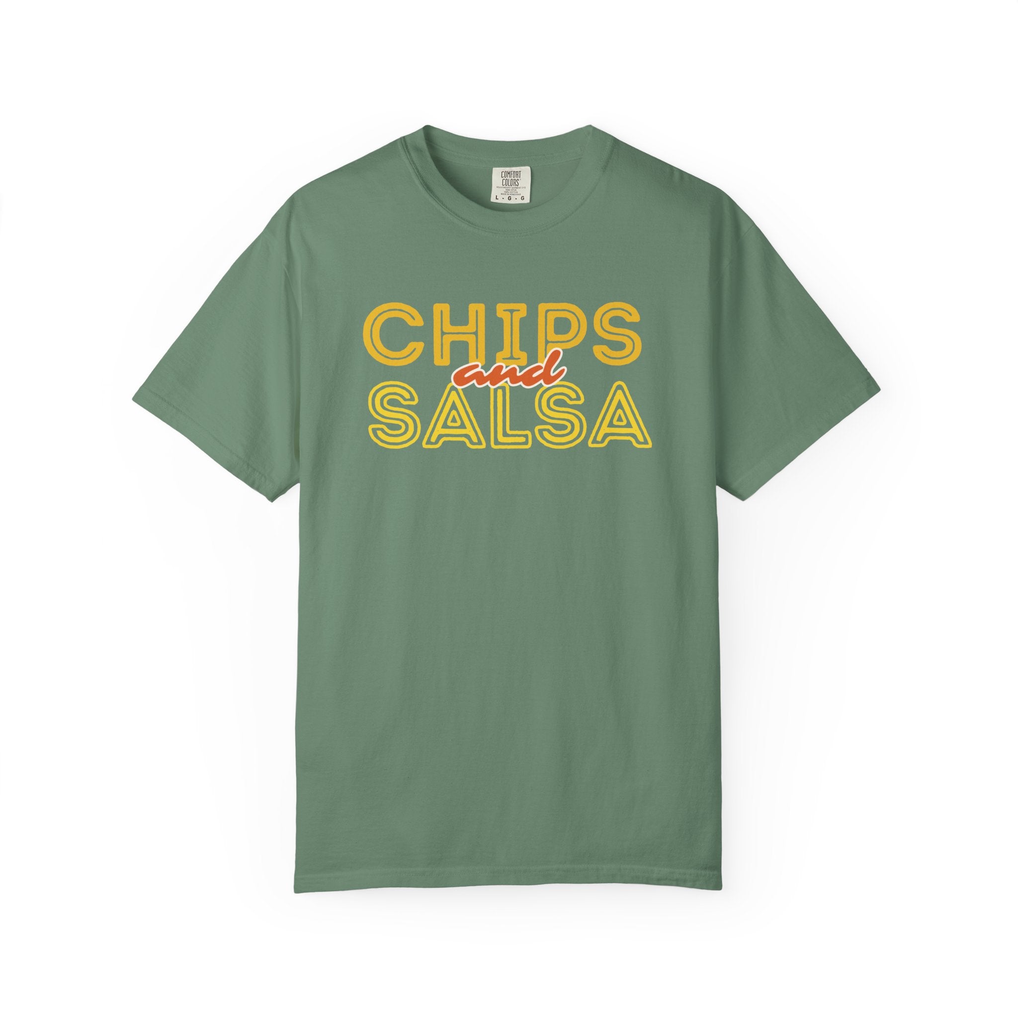 Chips and Salsa Unisex T-shirt, Casual Summer Tee, Foodie Gift, Gift for Friends, Cute Graphic Top, Comfortable Everyday Wear