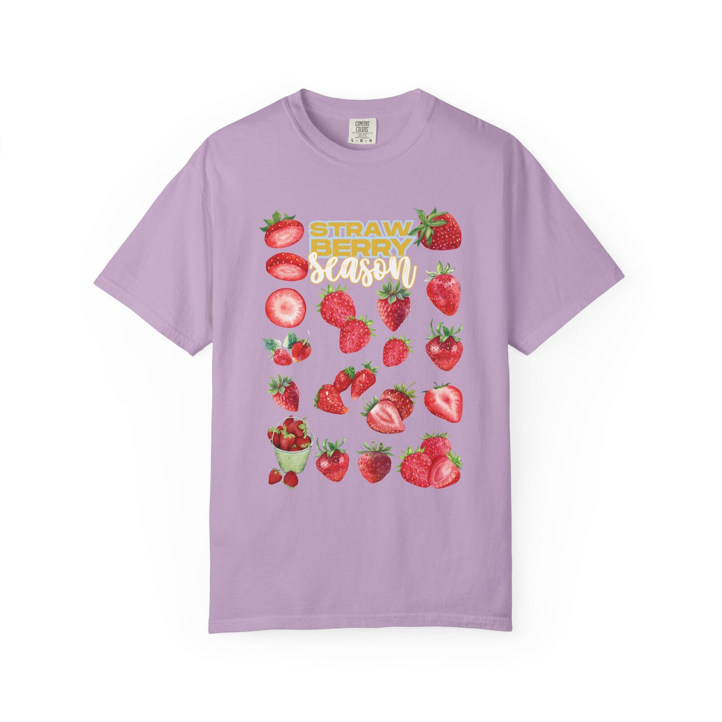 Strawberry Season T-Shirt, Summer Tee, Fruit Lover Gift, Unisex Casual Wear, Fun Graphic Shirt, Cute Outfit Idea