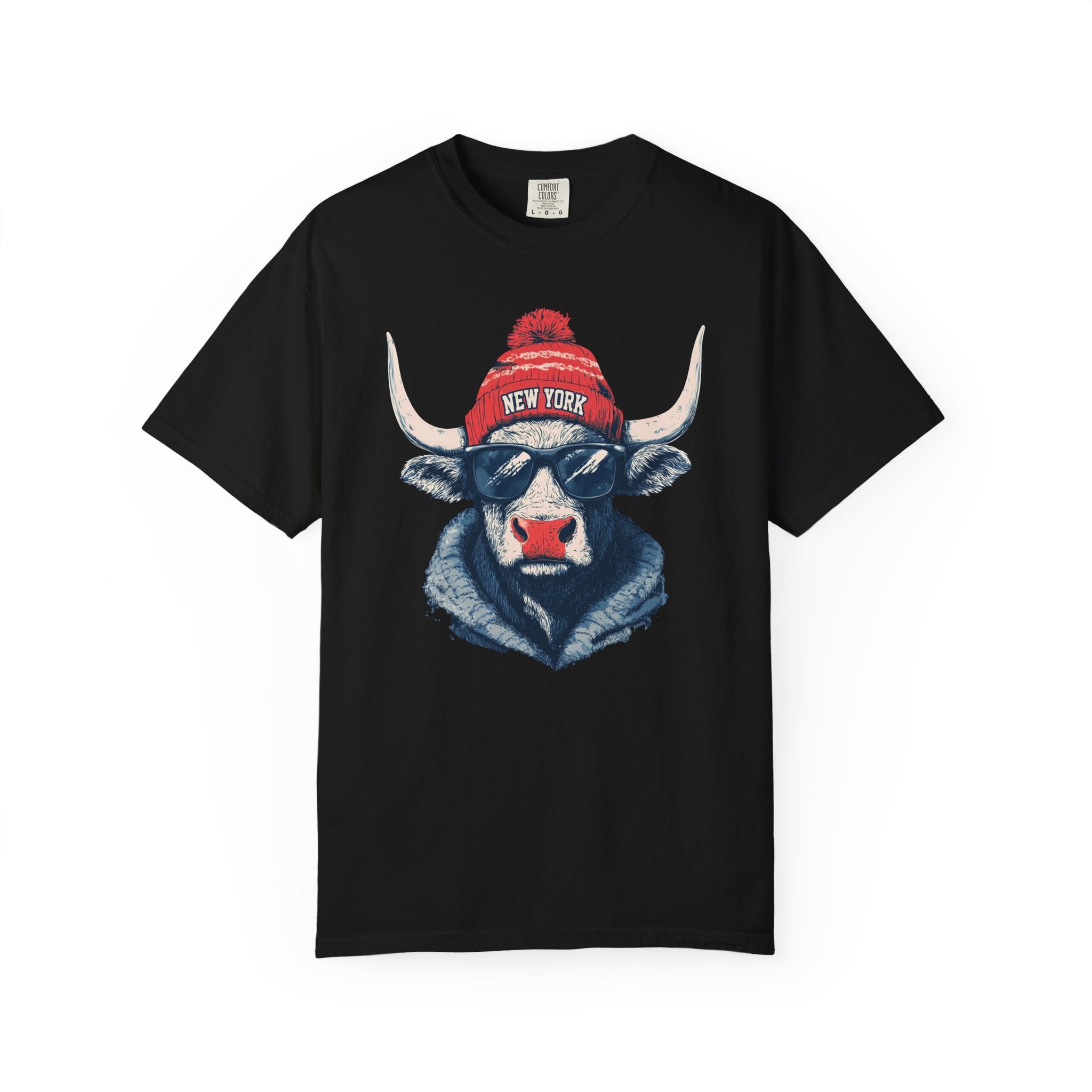 Football Spirit Animal Mascot Graphic T-shirt, Unisex Tee with New York Football team, Trendy Casual Wear, Gift for Him/Her