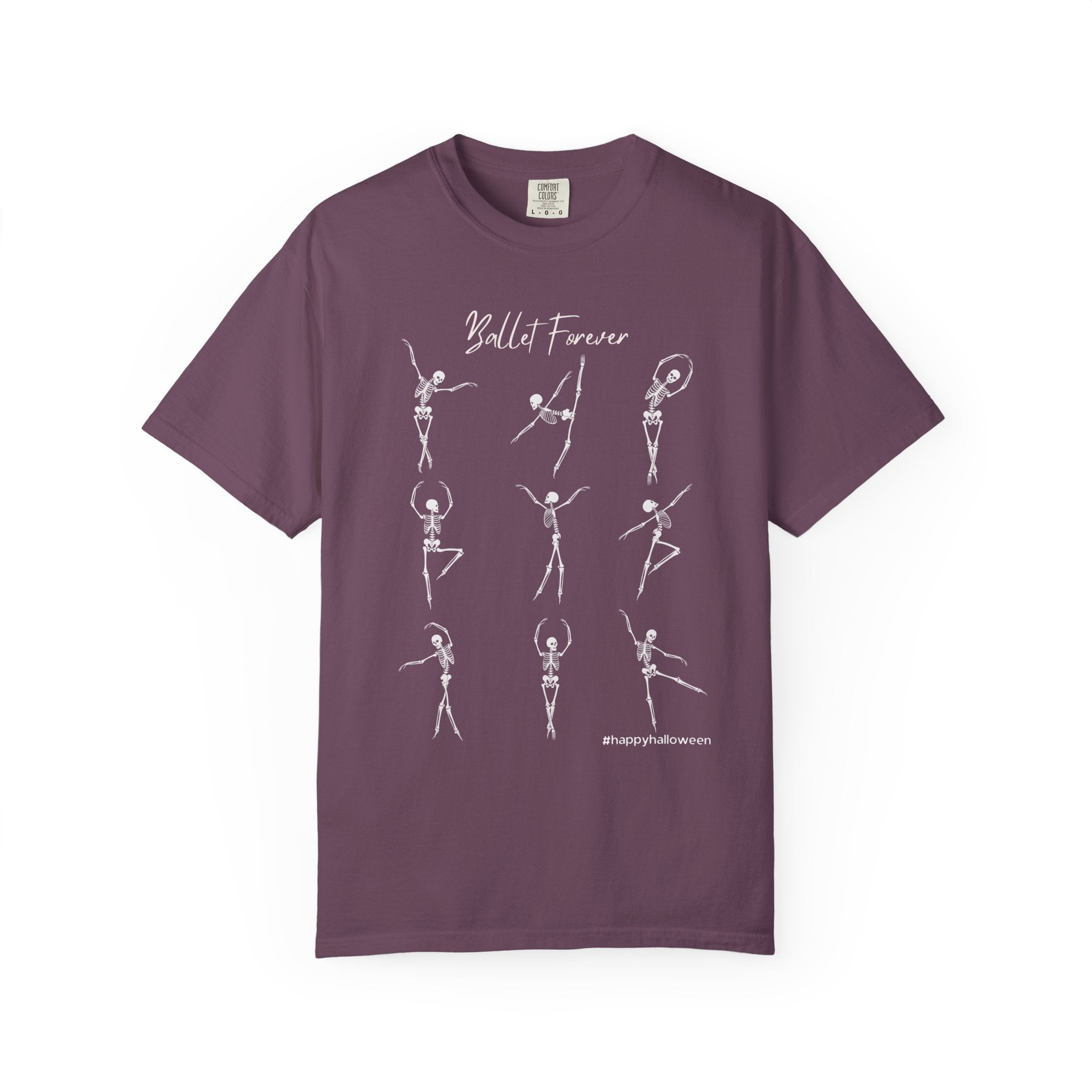 Ballet Forever Skeleton HalloweenT-Shirt