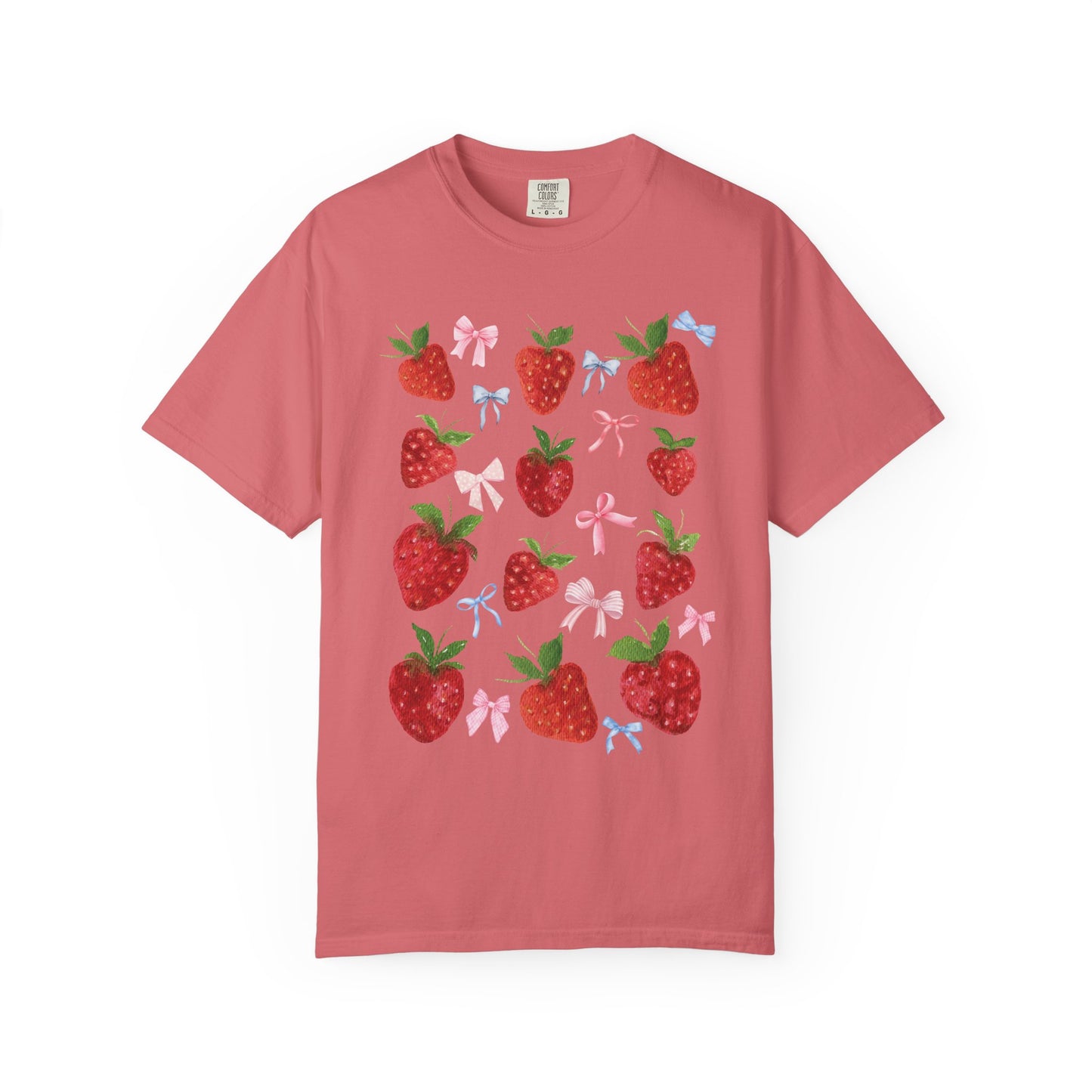 Strawberry Fields Unisex T-Shirt, Cute Summer Tee, Gift for Her, Eco-Friendly Apparel, Casual Wear, Berry Themed Fashion