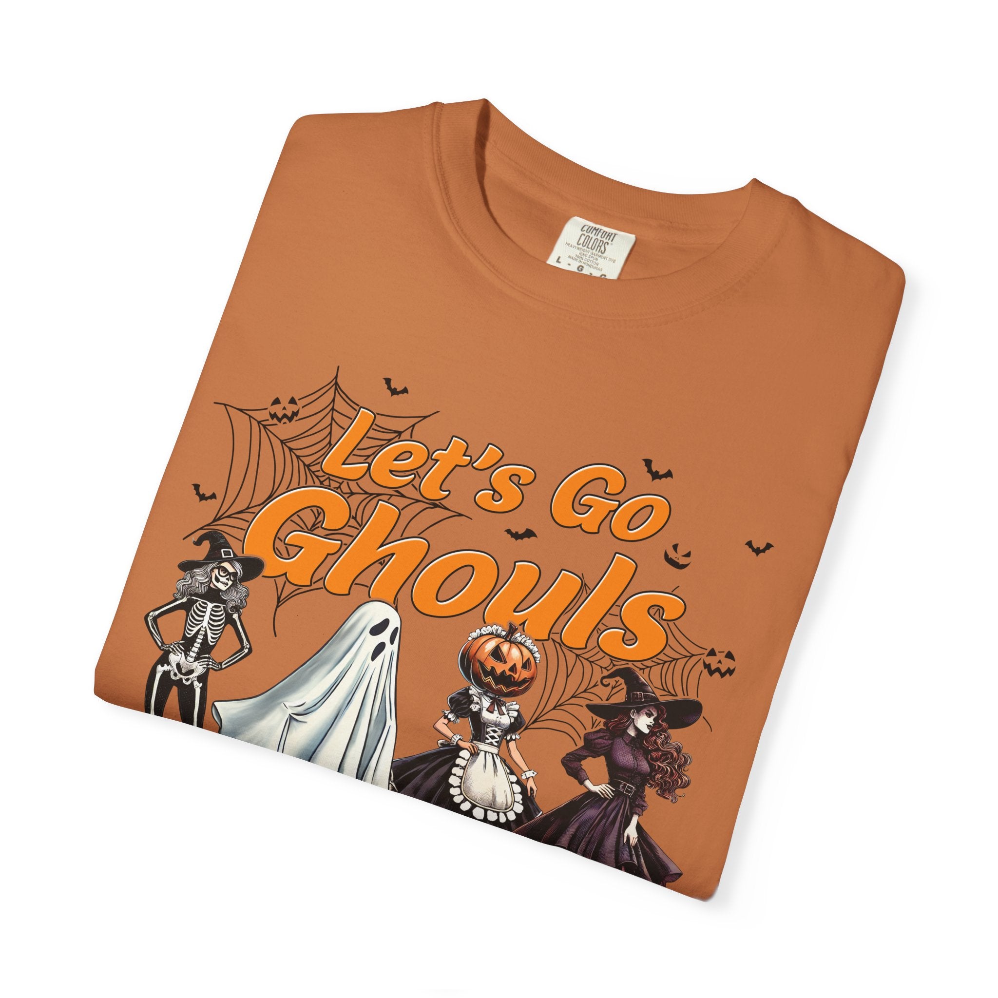 Halloween Ghouls Unisex Tee, Spooky T-Shirt, October Fest Apparel, Trick or Treat Top, Ghosts and Ghouls Shirt, Cute Halloween Costume