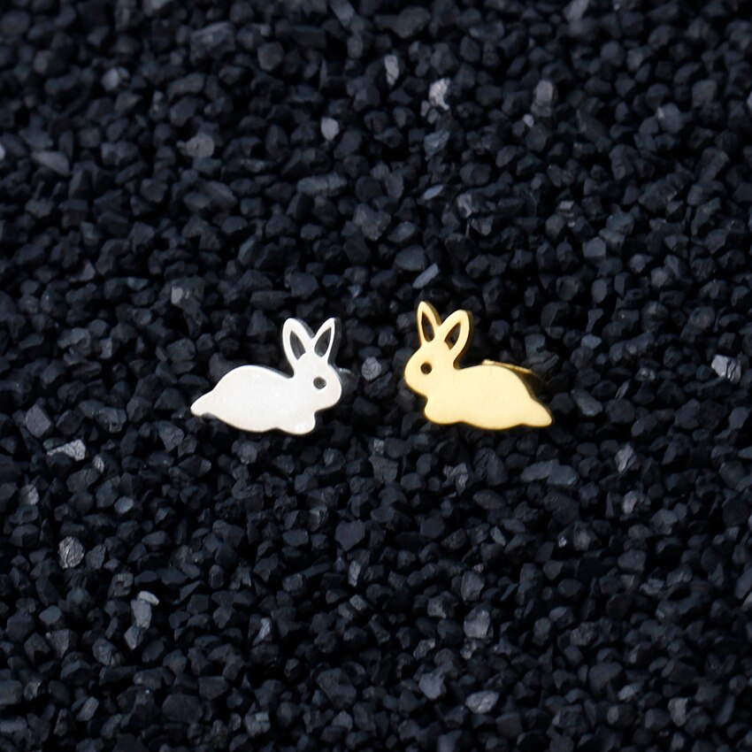 Cute Animal Rabbit Stud Earring