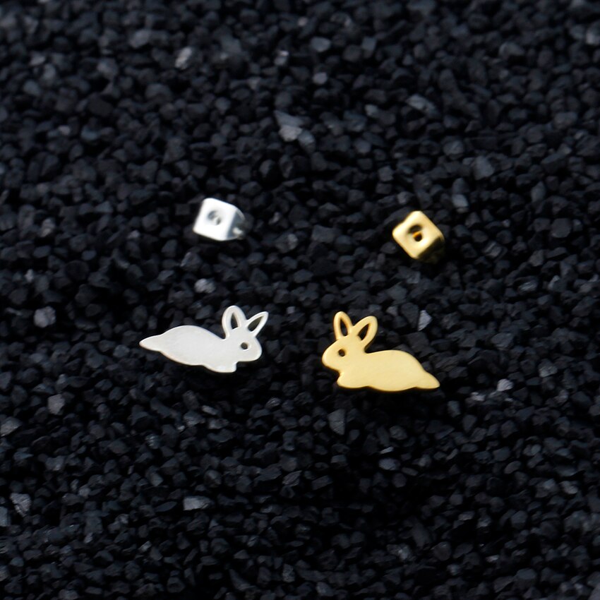 Cute Animal Rabbit Stud Earring