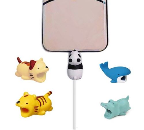 Cute Animal Cell Phone Cord Protector