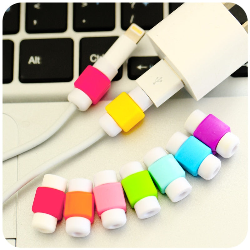 Cute Animal Cell Phone Cord Protector